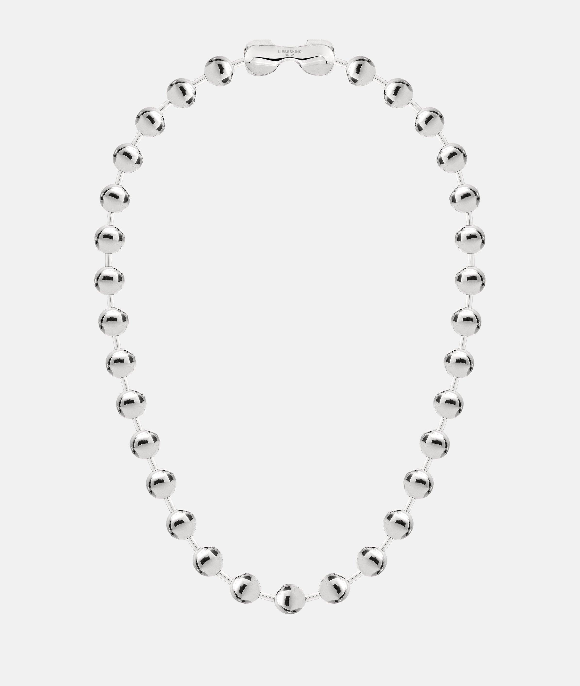 Liebeskind Berlin Edelstahlkette »Schmuck Geschenk Halskette Steel Ball«