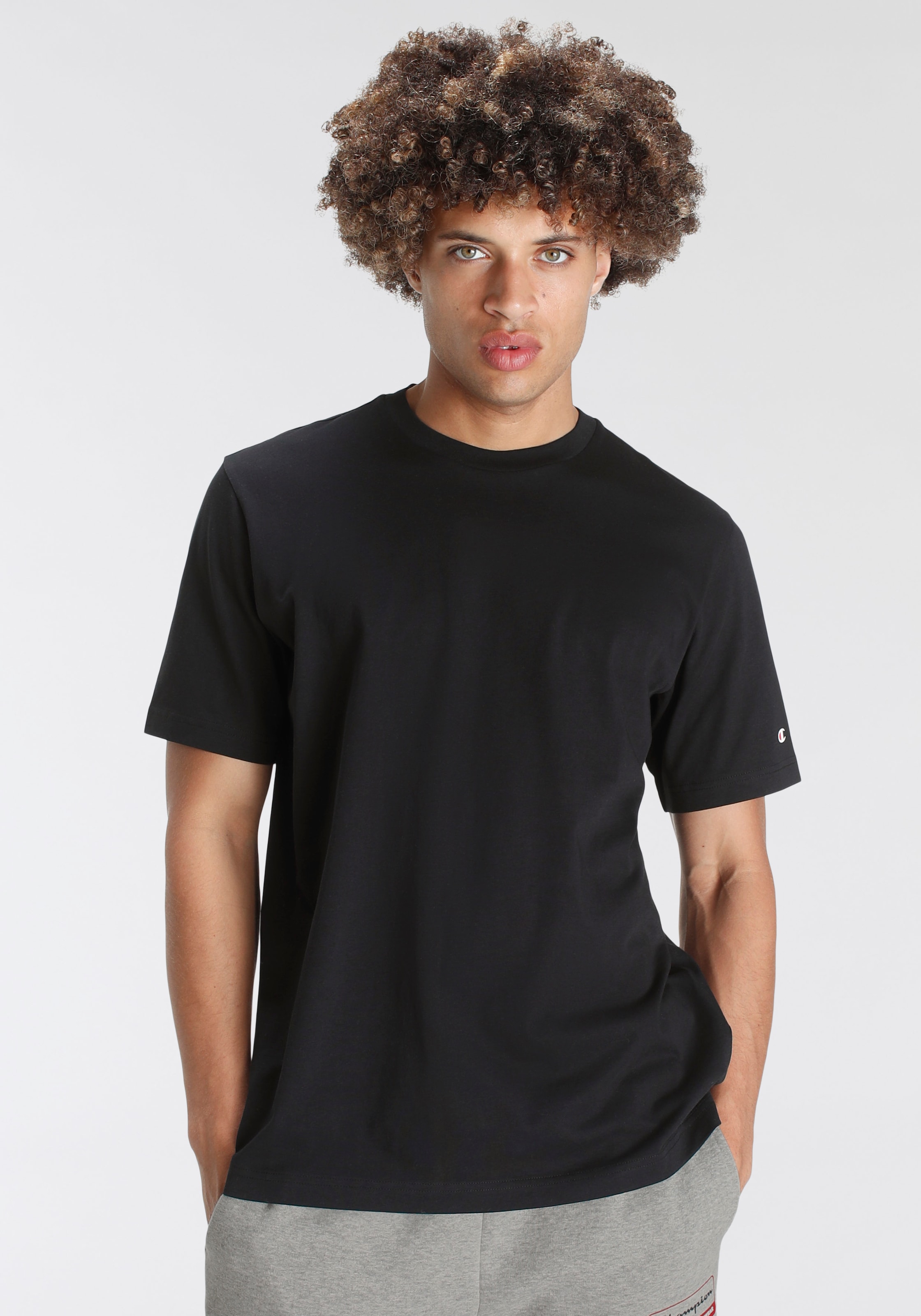 Champion T-Shirt »Classic 2pack Crewneck T-Shirt«, (Packung, 2 tlg.)