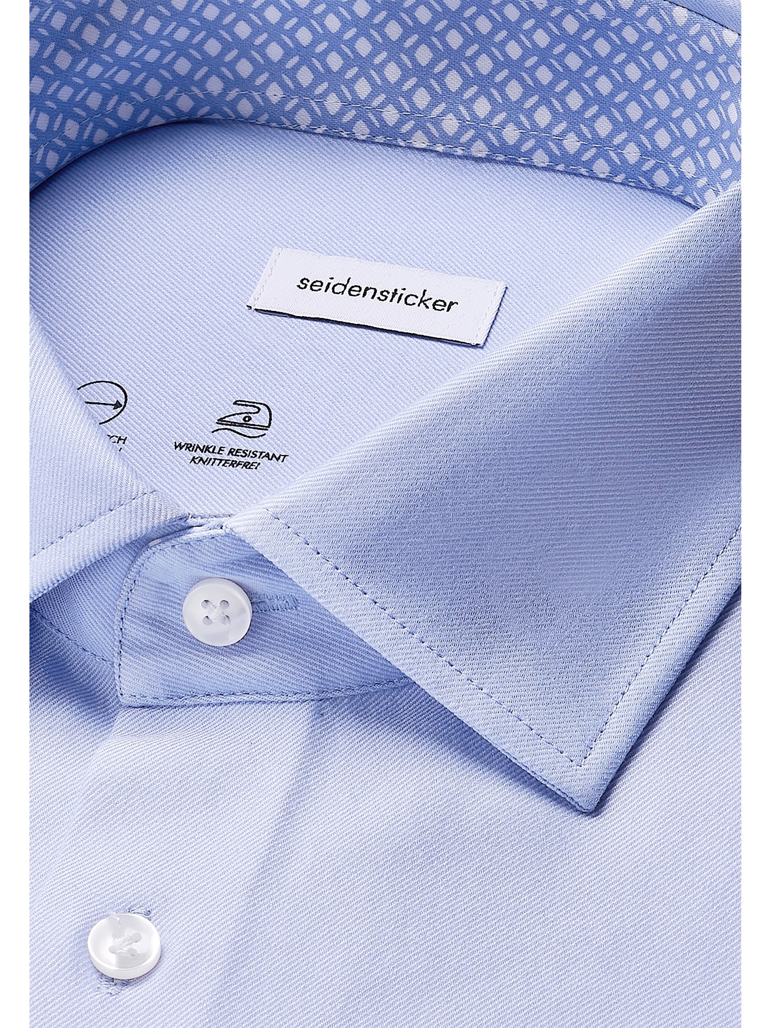 seidensticker Businesshemd »Schwarze Rose«, Regular 1/1 Kentkragen Uni