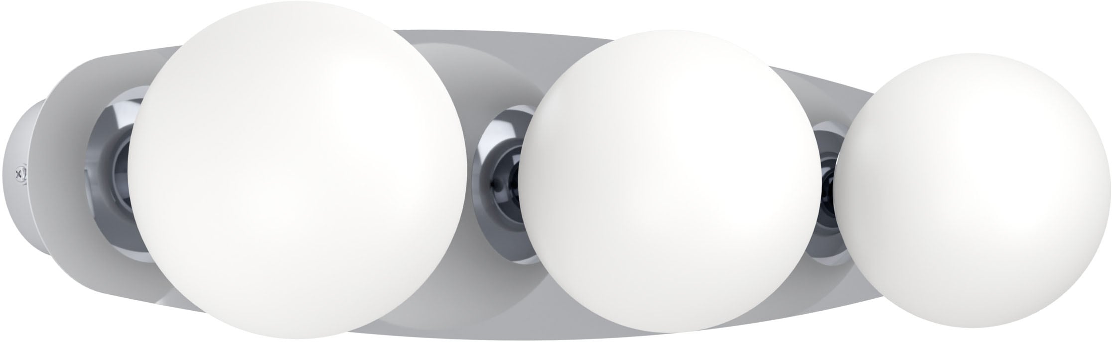 EGLO LED Deckenleuchte »CASTROVIDO Wand- / Deckenlampe - Stahl - G9 - 3X4,2W - IP44« G9 1 Stk. Wohzimmerlampe, Esszimmerlampe, Flur, Schlafzimmer, L58 x B13 x H16 cm