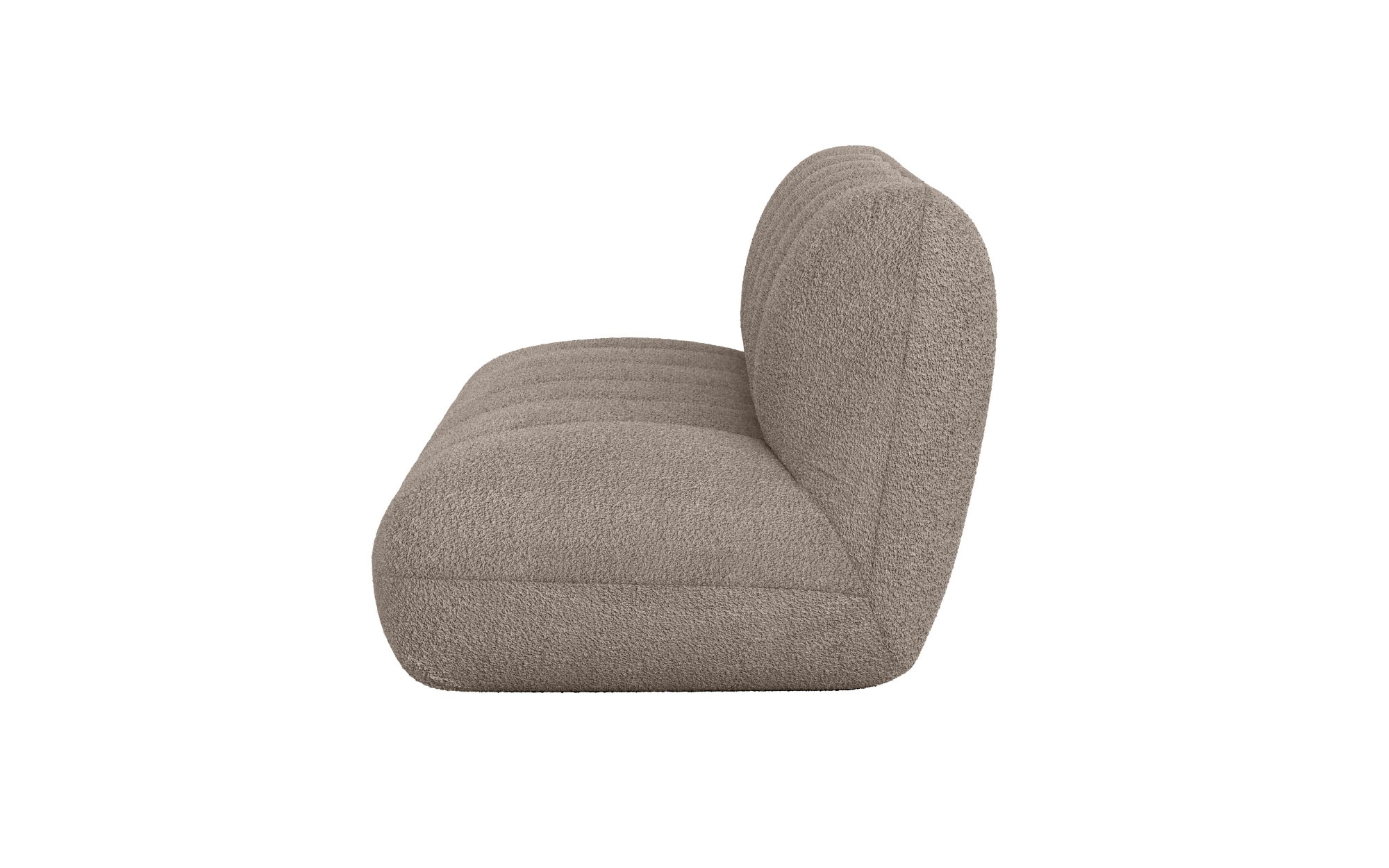 LeGer Home by Lena Gercke 2,5-Sitzer »Priya Designersofa, moderne Steppung, auch in Bouclé«, gemütlich und modern, B/T/H: 185/108/84 cm
