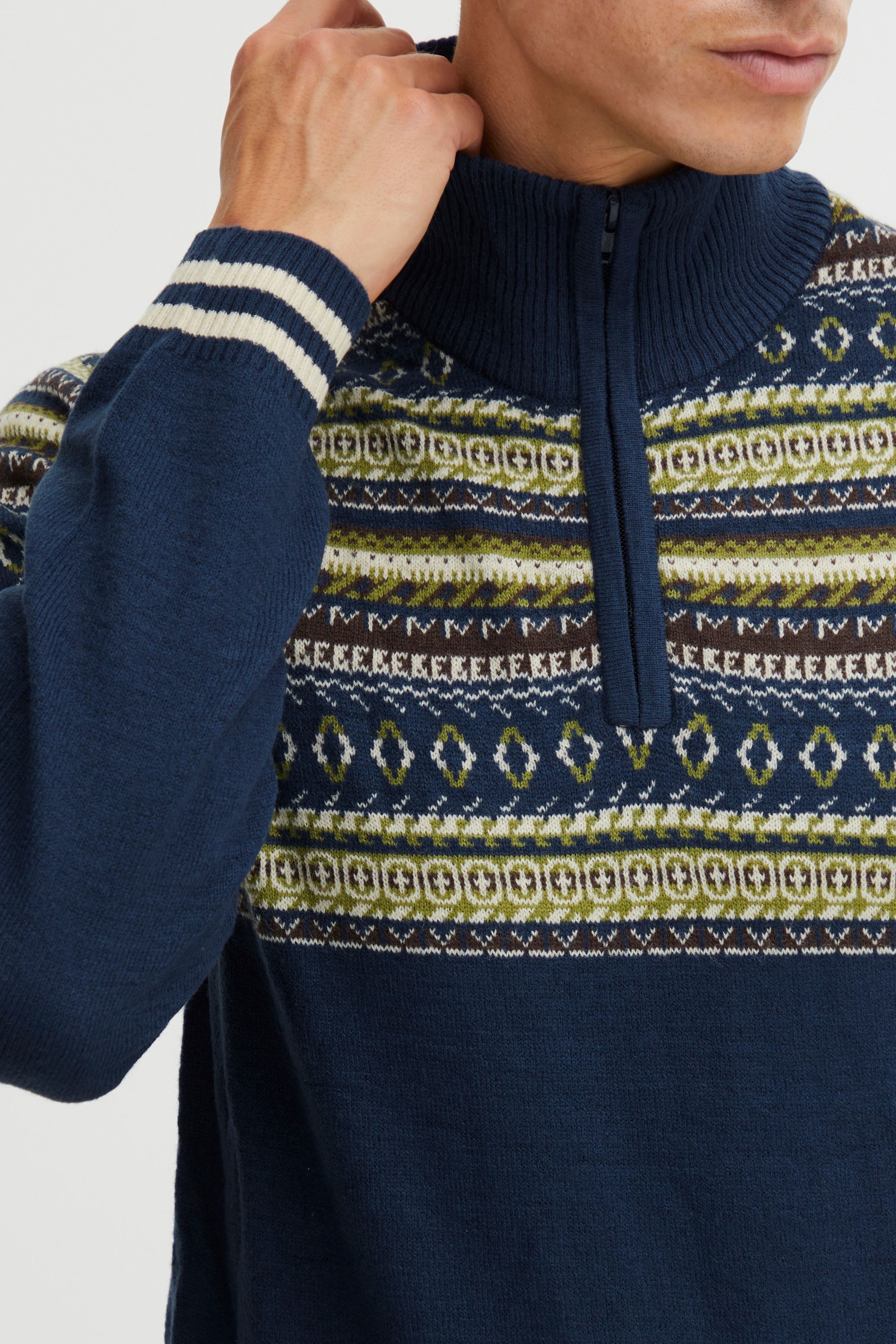 Blend Strickfleece-Pullover »Strickpullover BHGrote«