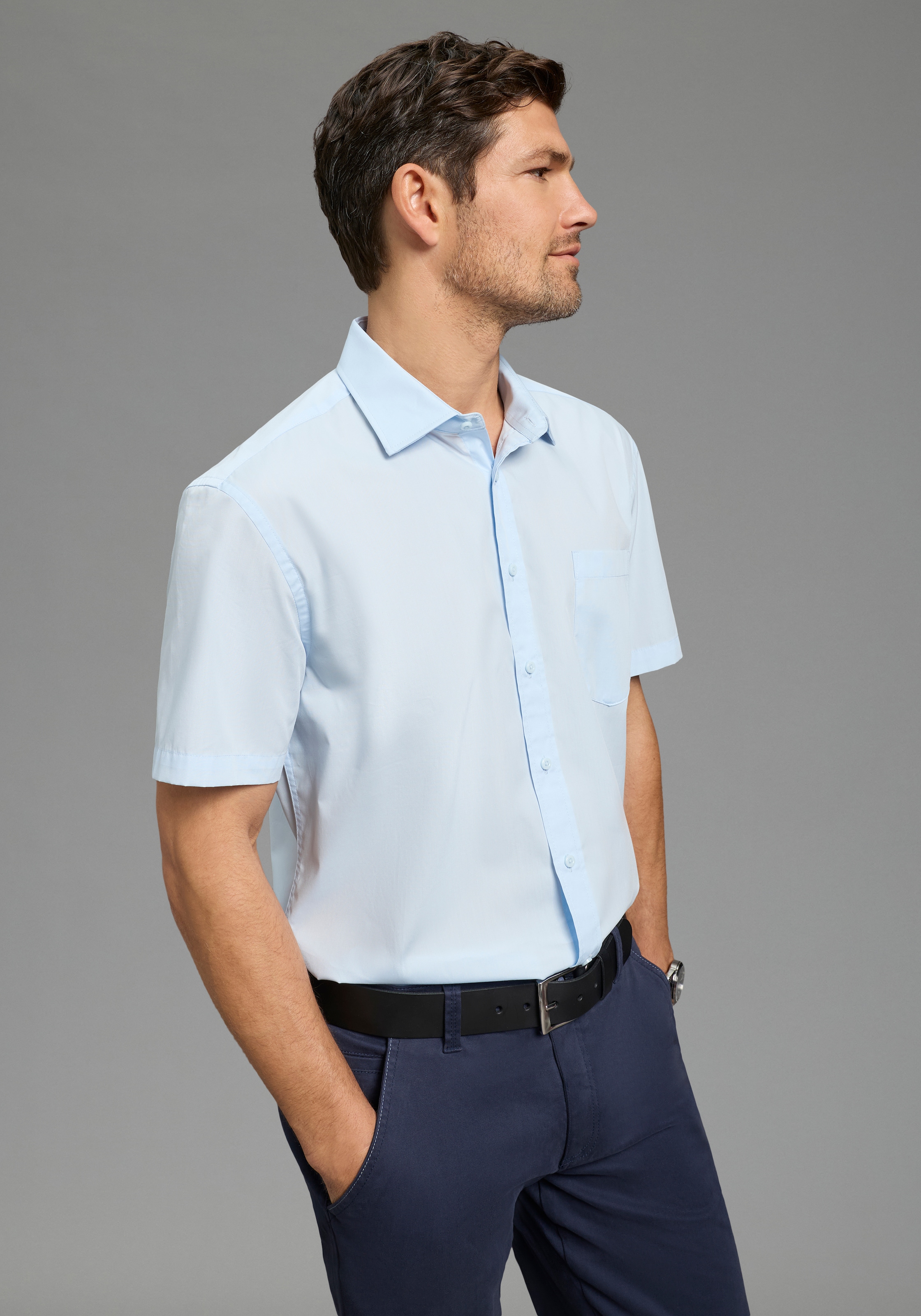 Man's World Kurzarmhemd Kurzarm