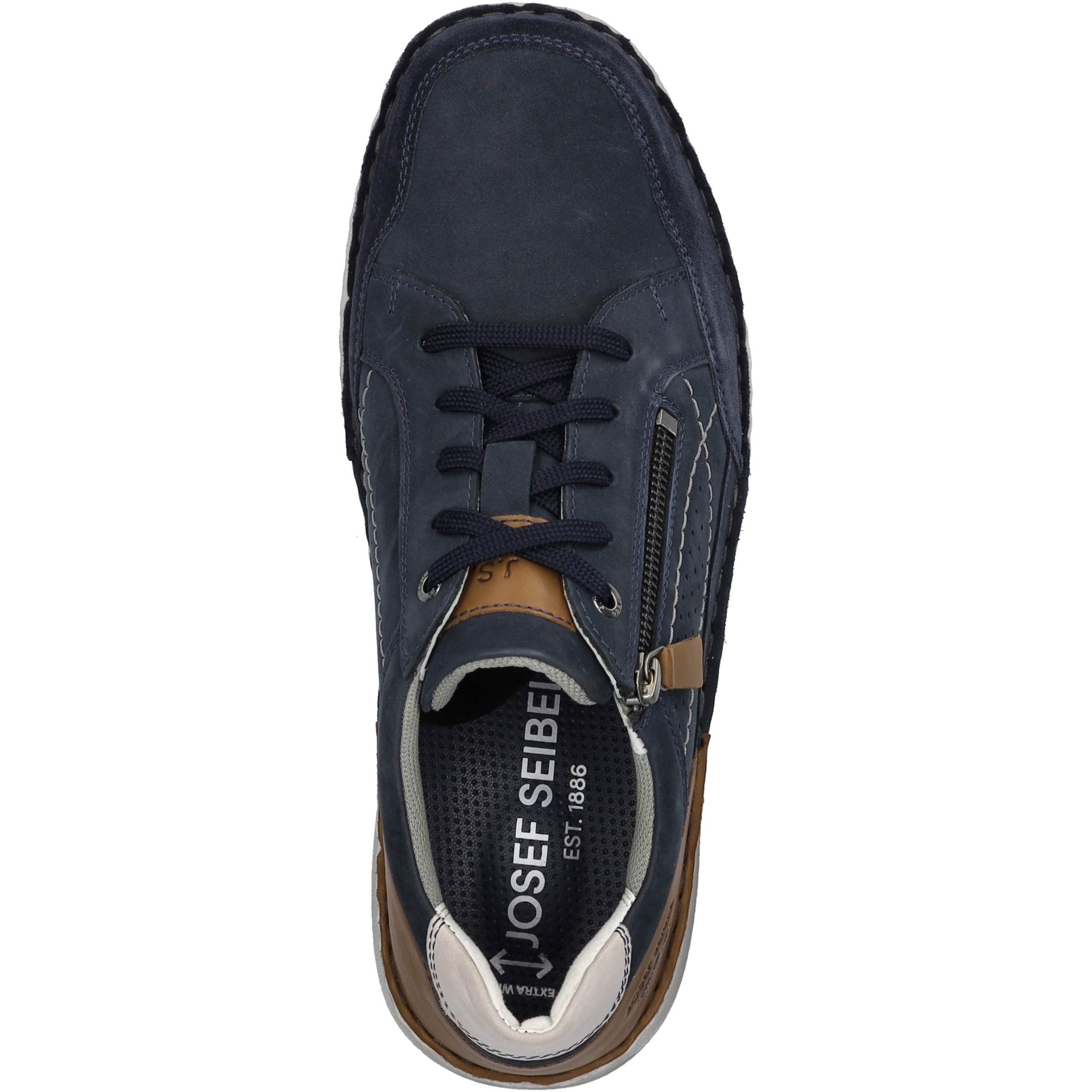 Josef Seibel Schnürschuh »New Anvers 11, indigo-multi«