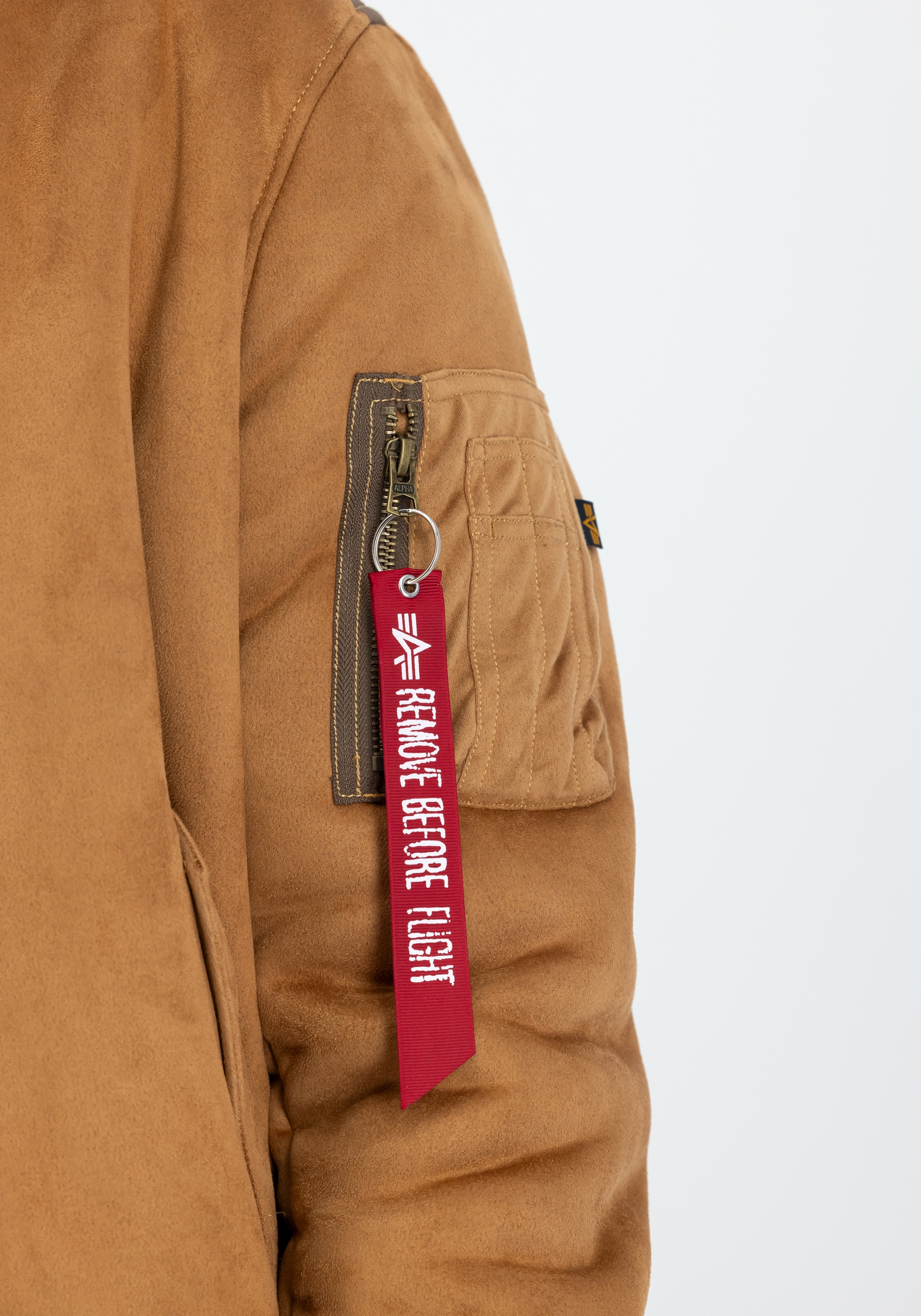 Alpha Industries Bomberjacke »MA-1 Faux Suede Bomberjacke«