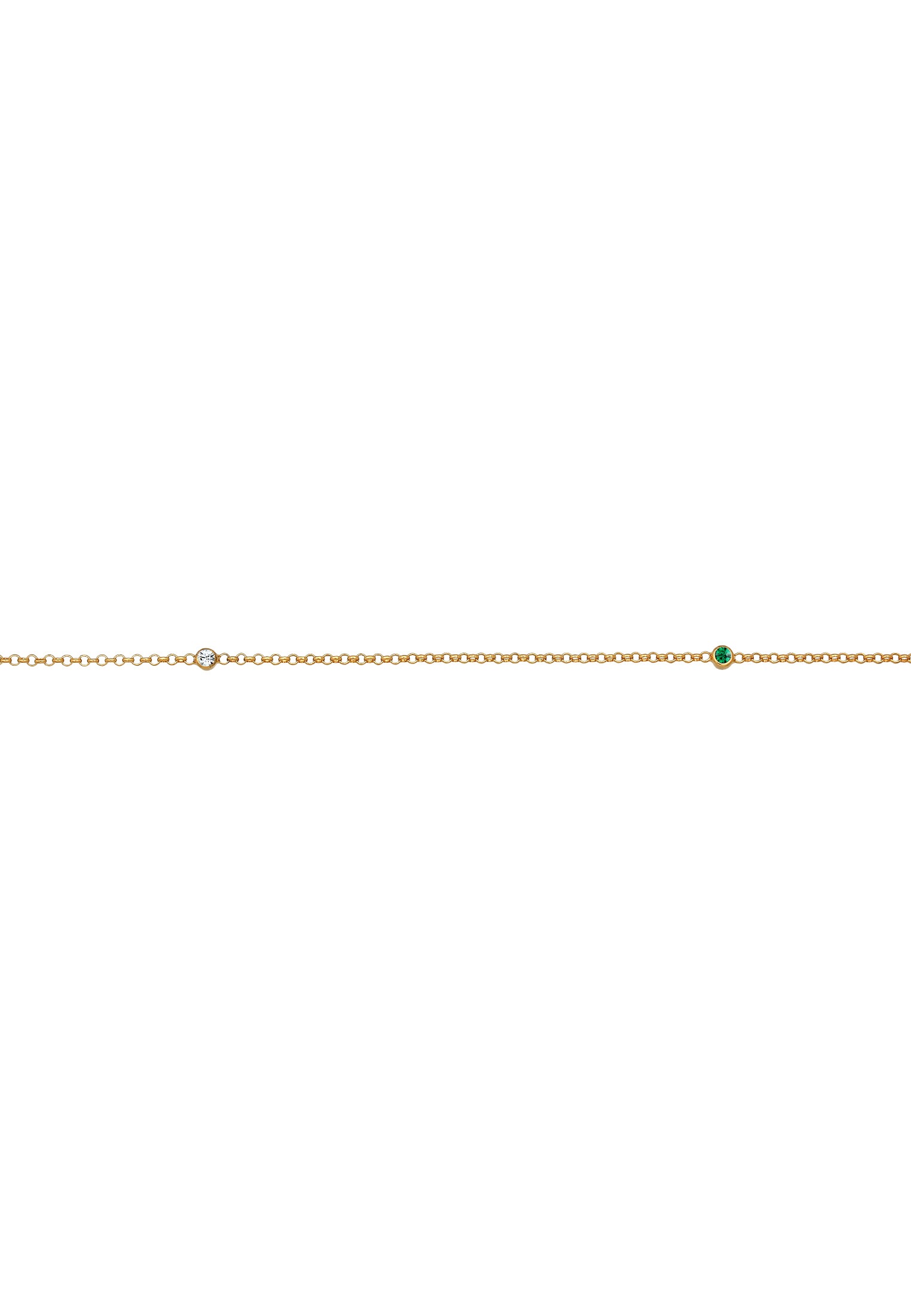 Elli Bauchketten und Fußketten Set »Schmuckzubehör Taillenkette Body Chain Kugelkette 925 Silber, mit Kristallen von Swarovski®«