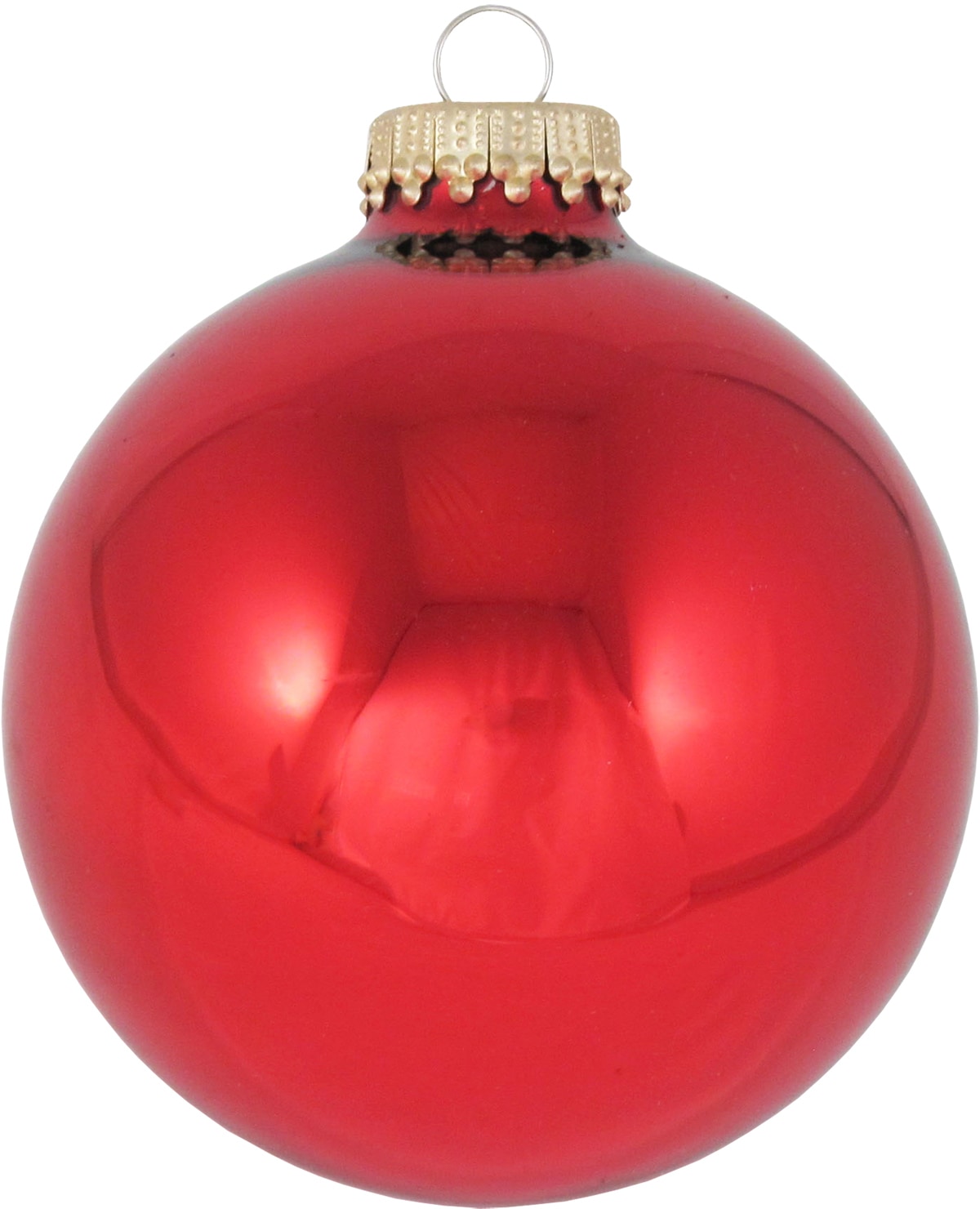 Krebs Glas Lauscha Weihnachtsbaumkugel »CBK78159, Weihnachtsdeko rot, Christbaumschmuck, Christbaumkugeln...