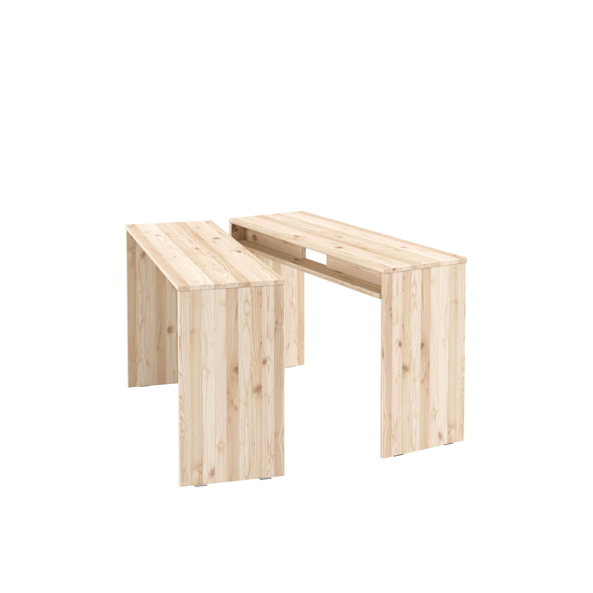 Karup Design Esstisch »Join-In Dining Table 2-teiliger Esstisch aus FSC®-Massivholz« kombinierbar oder einzeln nutzbar, robust, skandinavisches Design