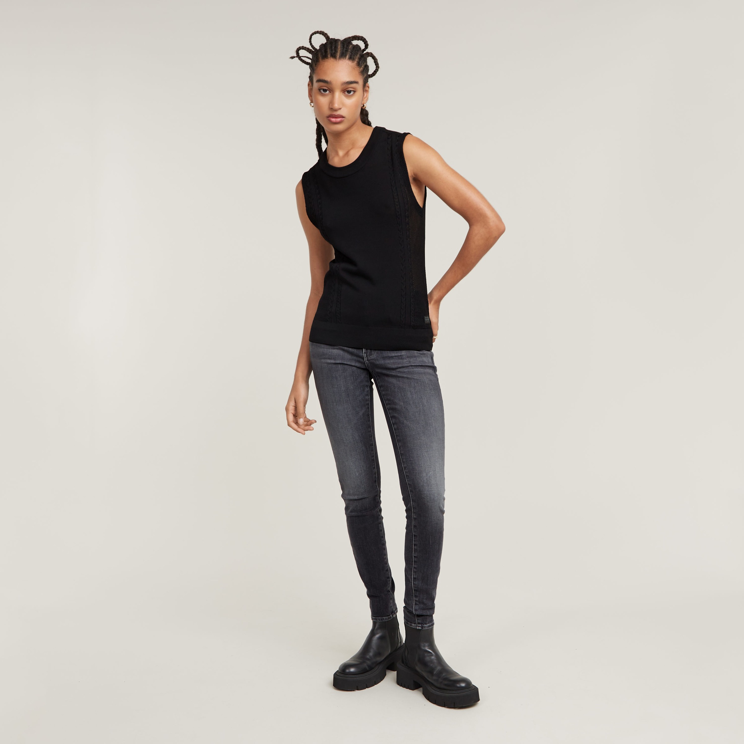 G-STAR Skinny-fit-Jeans »3301 Skinny Wmn«, mit Stretch