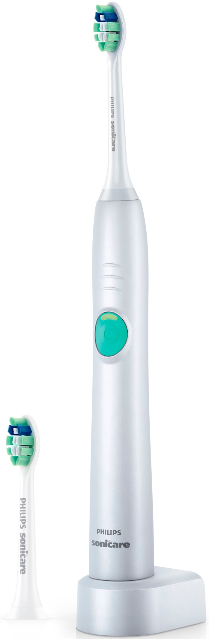 Philips Sonicare Elektrische Zahnbürste »HX6512/45«, 2 St. Aufsteckbürsten, EasyClean Schallzahnbürste mit Clean-Putzprogramm, Timer & Ladegerät