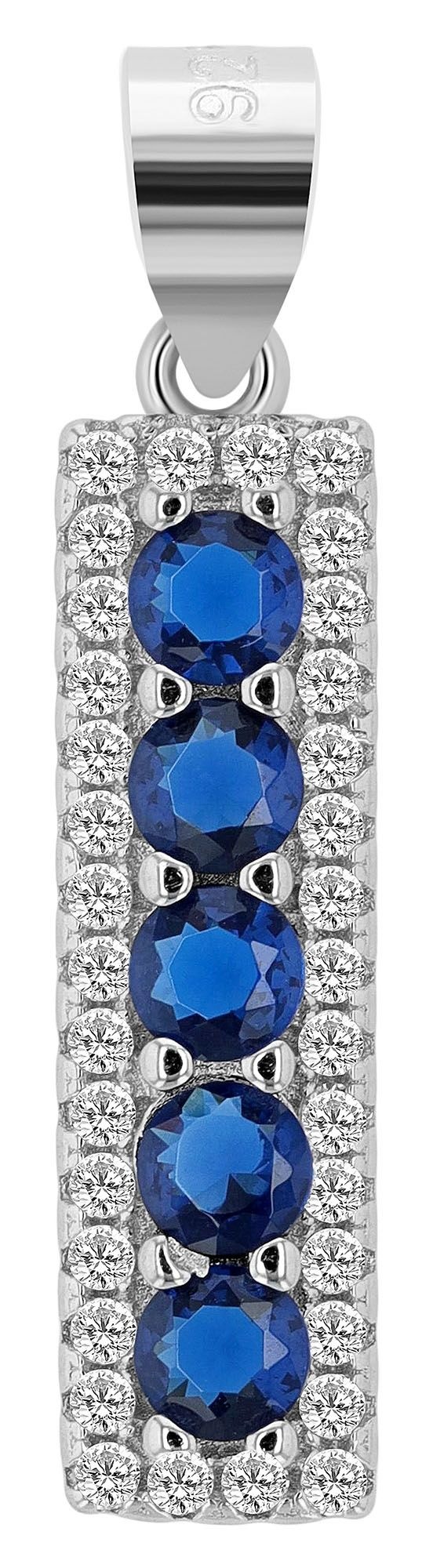 Adelia´s Kettenanhänger »Damen Anhänger ¿ Herzanhänger aus 925 Silber mit Zirkonia«