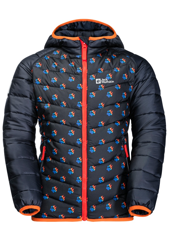 Winterjacke »ZENON PRINT JACKET K«, mit Kapuze