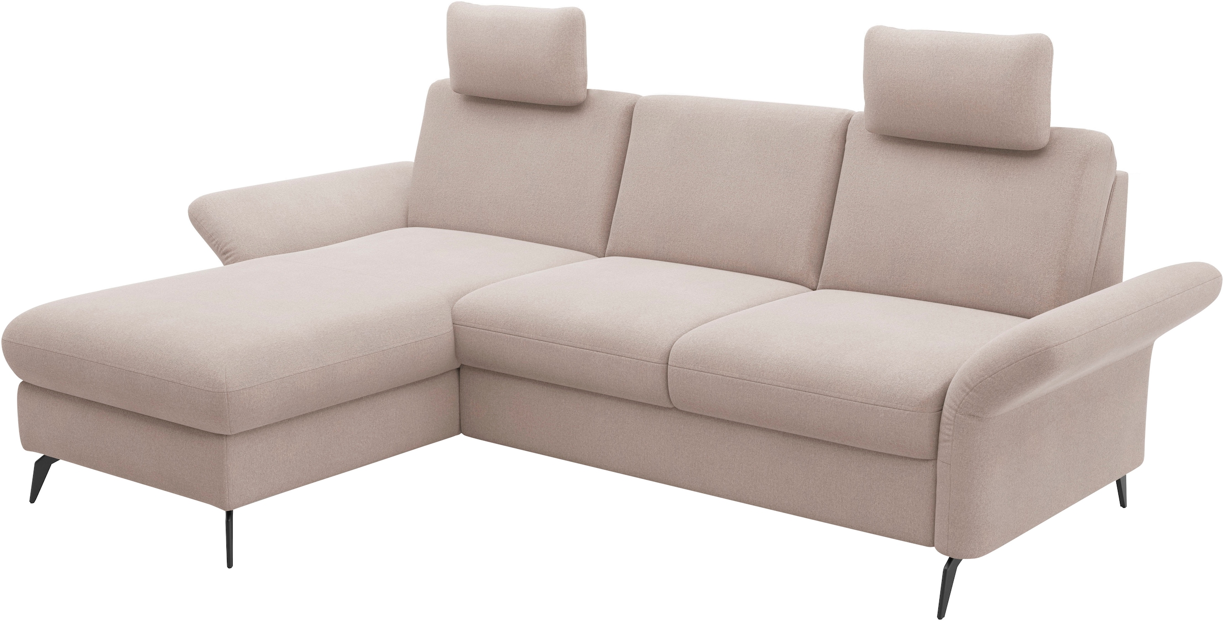Home affaire Ecksofa »Rochelle«, wahlweise mit Bettfunktion, Bettkasten und Armteilverstellung