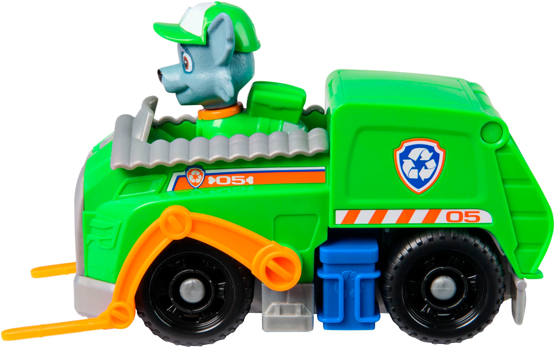 Spin Master Spielzeug-Auto »PAW Patrol, Sust. Basic Vehicle Rocky«, zum Teil aus recycelten Material