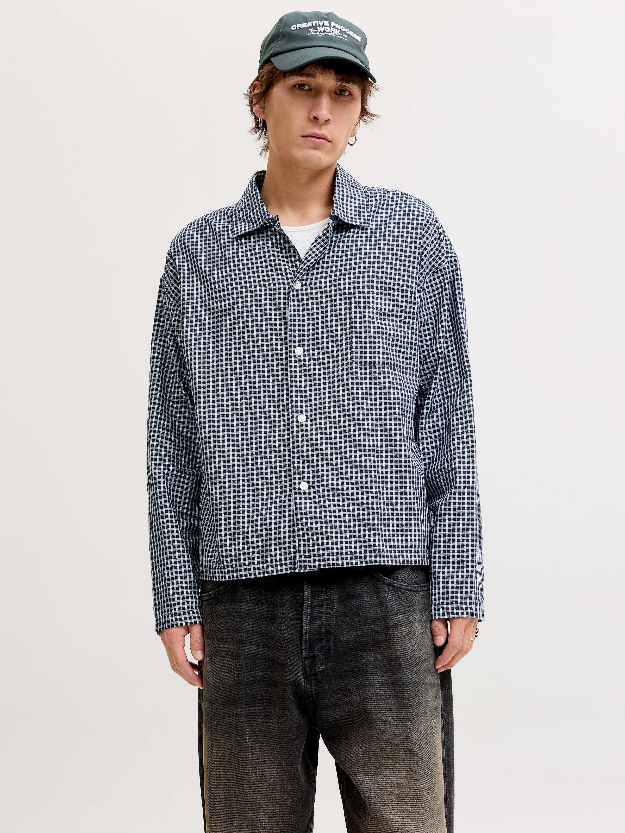 Jack & Jones Langarmhemd »JORAUSTIN CLEAN CHECK SHIRT LS SN«