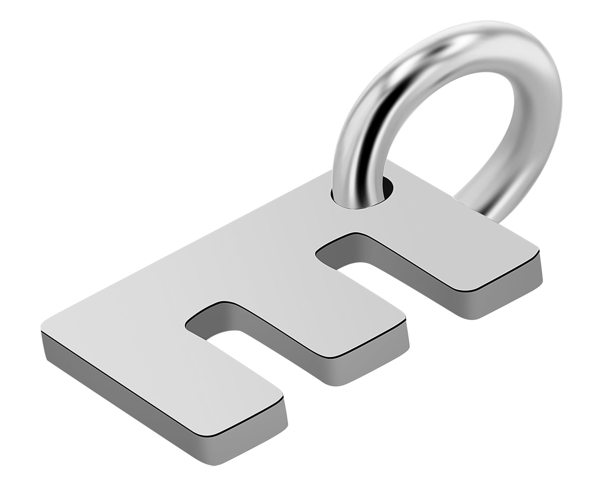 Adelia´s Buchstabenanhänger »Unisex Anhänger ¿ Buchstabe N Buchstabenanhänger aus 925 Silber«