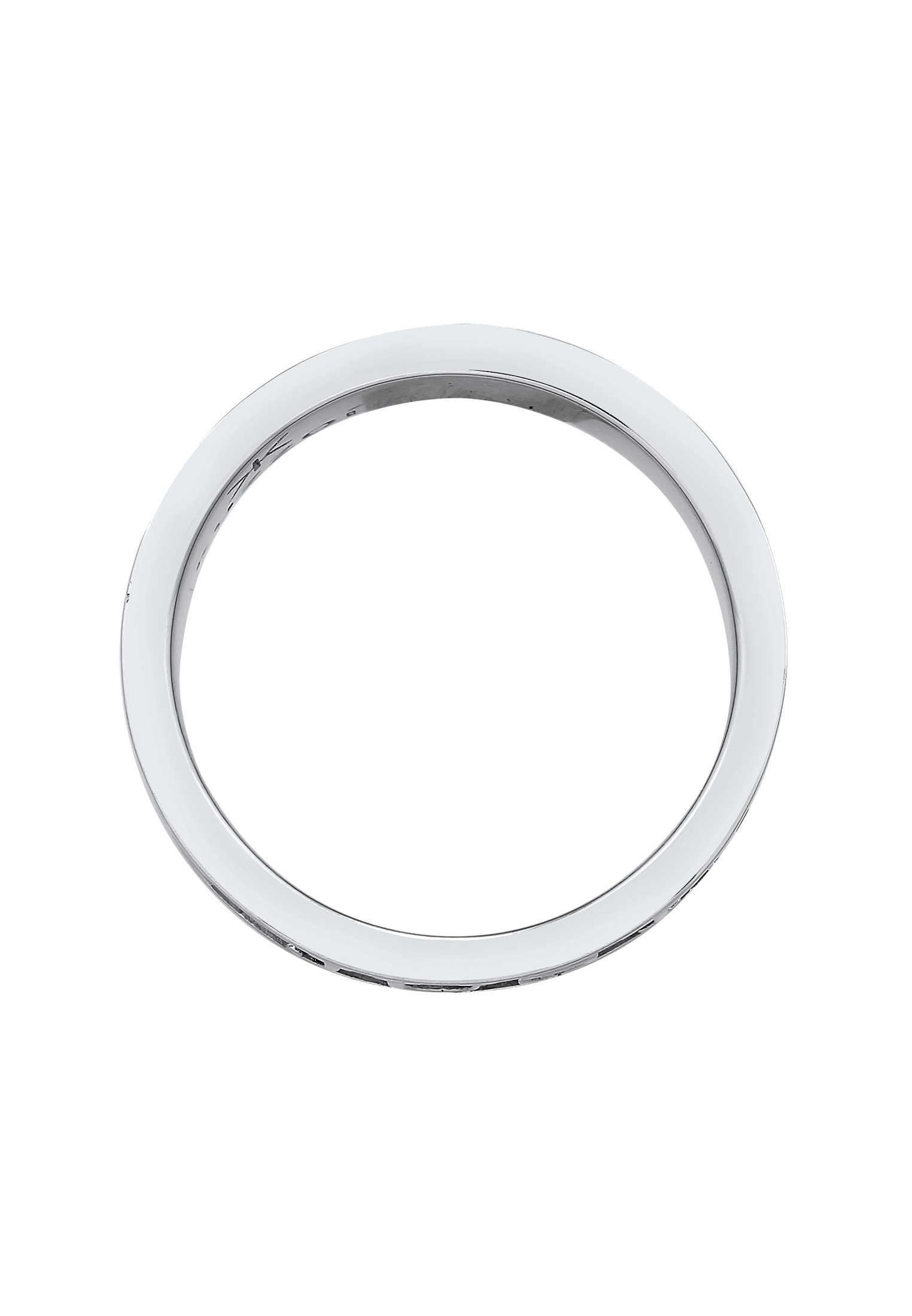 Kuzzoi Silberring »Ring Herren Bandring Schriftzug 925 Silber«