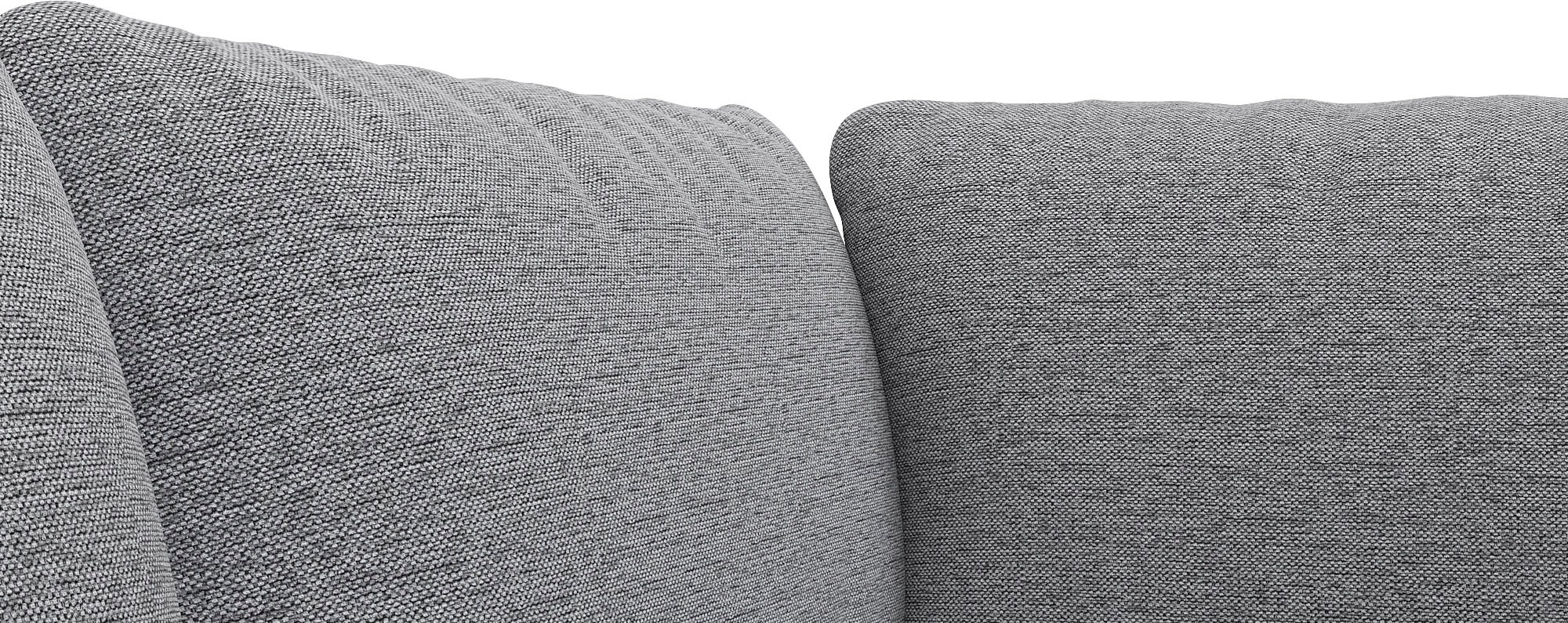 FLEXLUX Ecksofa »Bolzano Designsofa, bequem durch Kaltschaum im Sitz, L-Form« lose Sitz -& Rückenkissen, hohe Füße