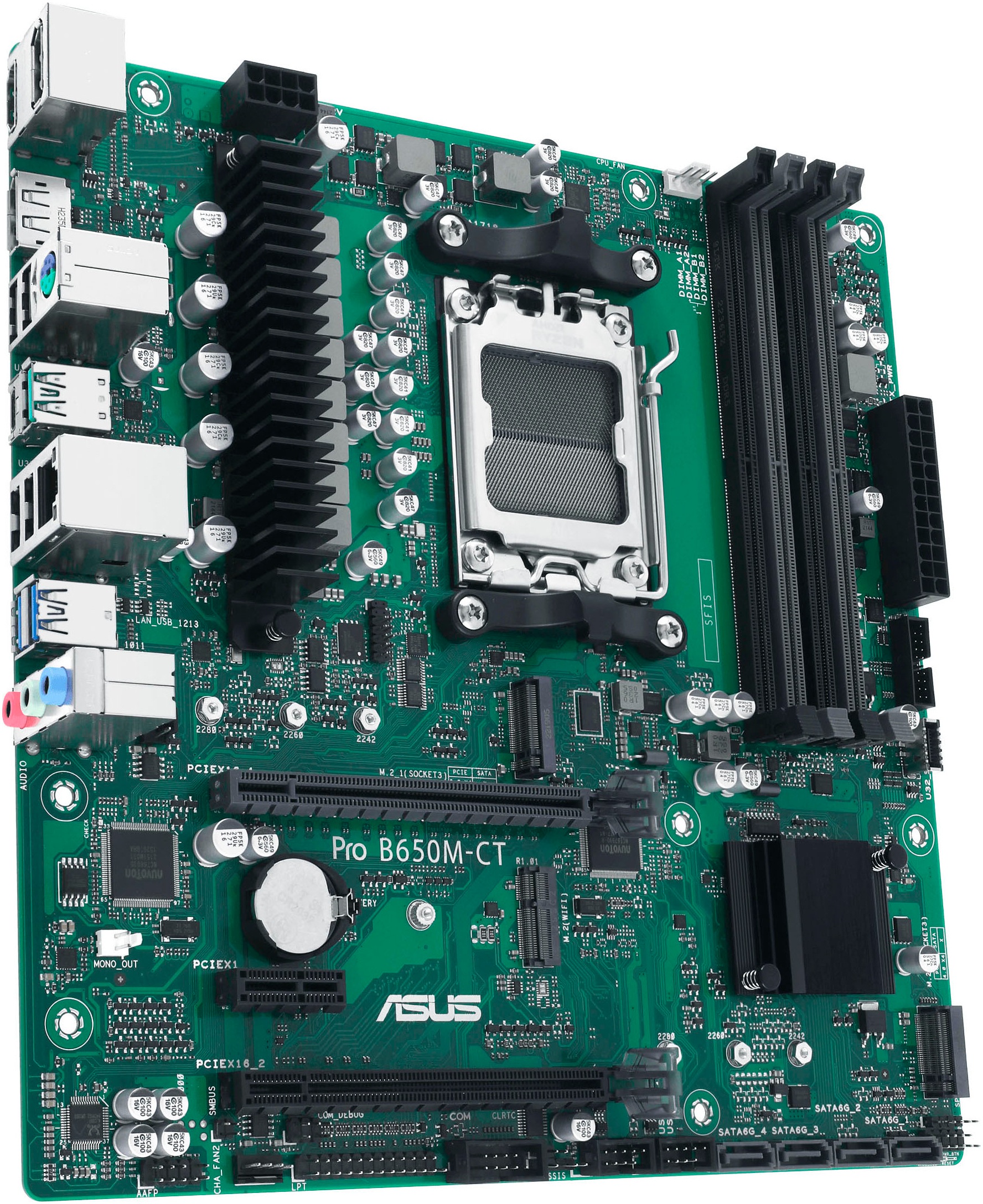 Asus Mainboard »PRO B650M-CT-CSM«