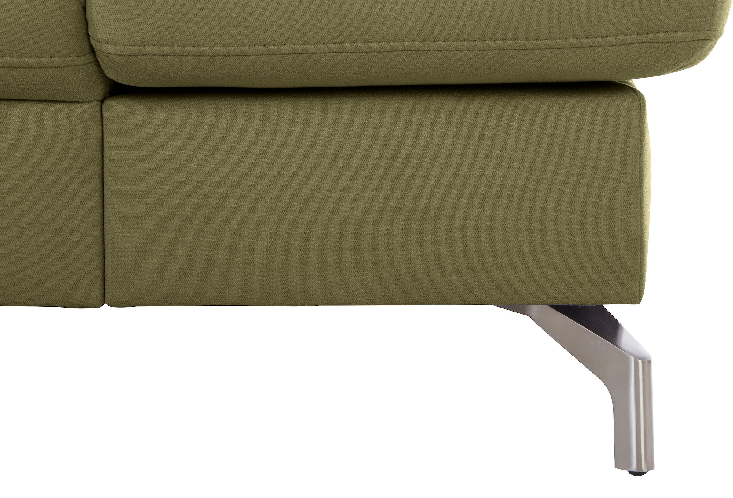 sit&more Ecksofa »Brisbane L-Form«, Fußhöhe 12 cm, inklusive Sitztiefen-, Armteil- und Kopfteilverstellung