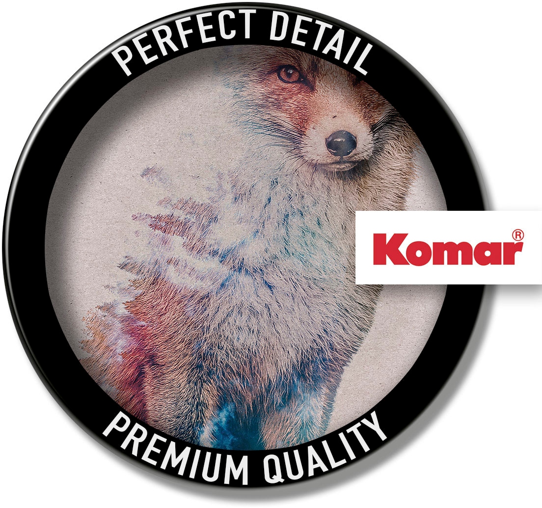Komar Bild mit Rahmen »Animal Forest«, (2 St.), maschinell
