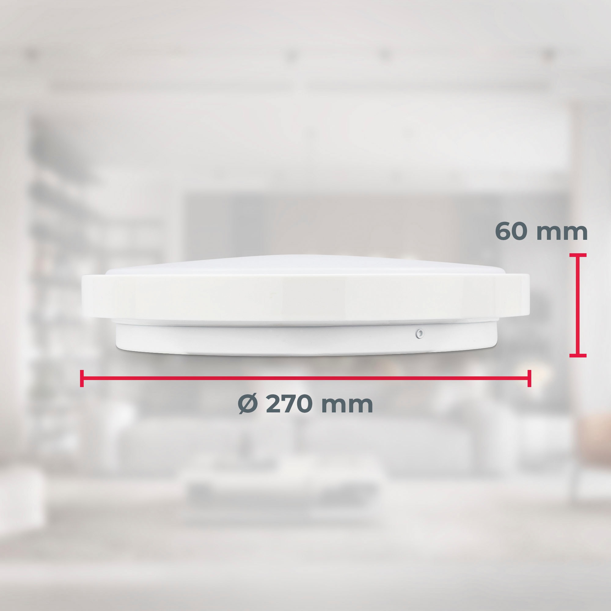 B.K.Licht LED Deckenleuchte »BK_DL1585 WiFi CCT LED Deckenleuchte mit App-Steuerung«, 1 flammig, Leuchtmittel LED-Modul | LED fest integriert, Inkl. Nachtlichtfunktion, Timerfunktion Memoryfunktion, Farbwechsel