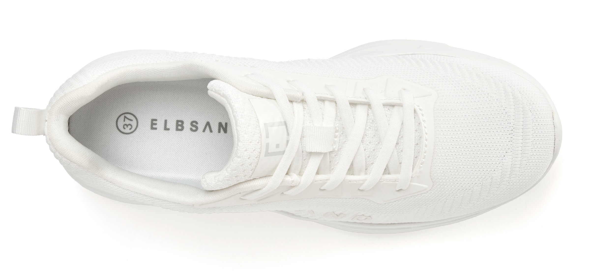Elbsand Sneaker »Slip-In Sneaker, Freizeitschuh, Halbschuh«, mit elastischen Bändern für schnelles Reinschlüpfen, Unisex VEGAN