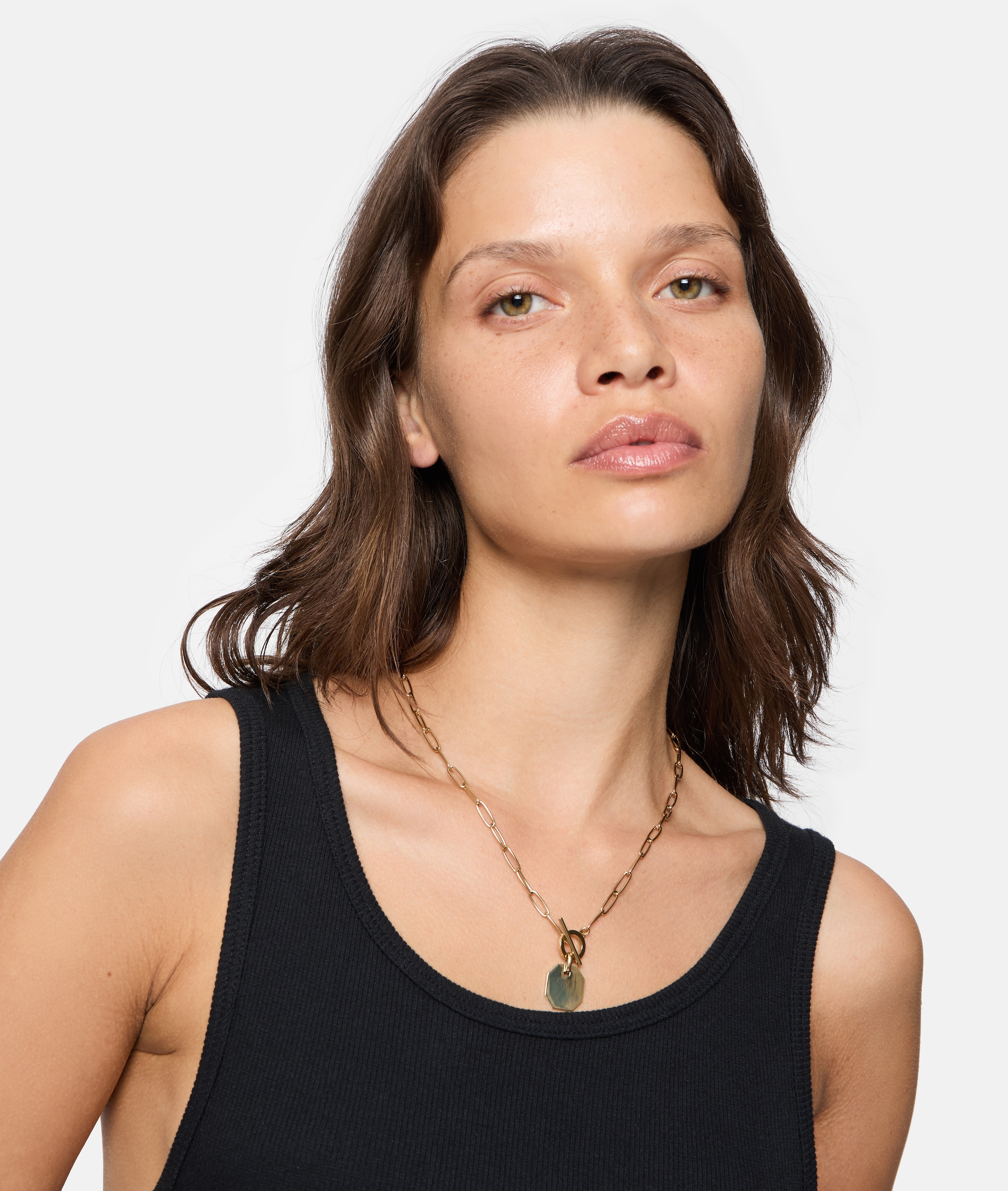 Liebeskind Berlin Kette mit Anhänger »Schmuck Edelstahl Halskette The T-Bar Plate«