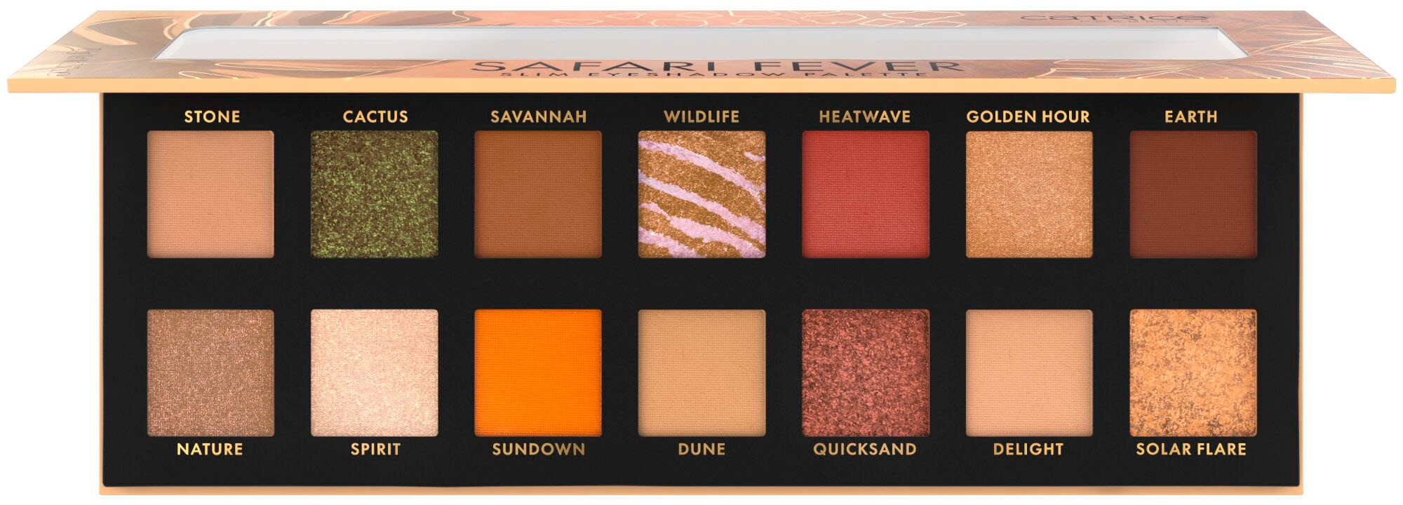 Catrice Lidschatten-Palette »Slim Eyeshadow Palette«, mit klassischen Farbtönen