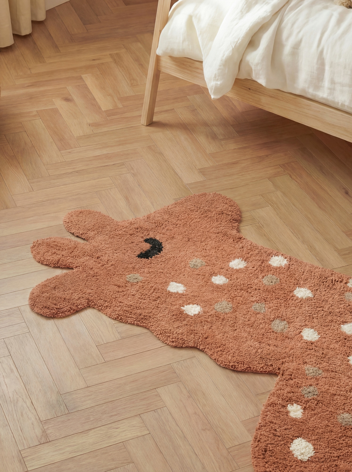 HANSE Home Kinderteppich »Gino« Motivform 10 mm Höhe Waschbar, Handgemacht, Baumwolle, Rutschfest Spielteppich Kinderzimmer
