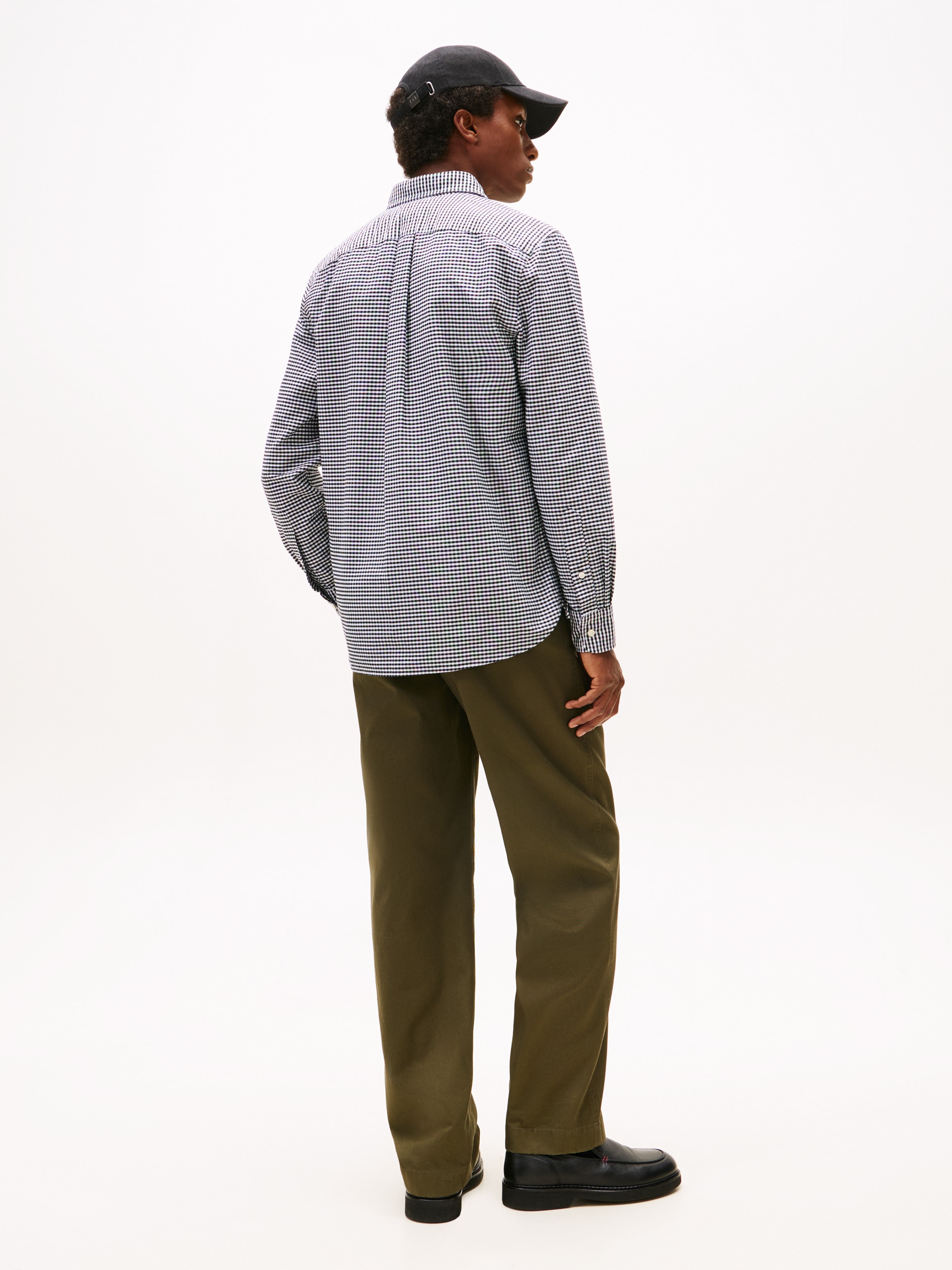 Tommy Hilfiger Langarmhemd »HERITAGE OXFORD GINGHAM« Regular fit, Button-down-Kragen, kariert