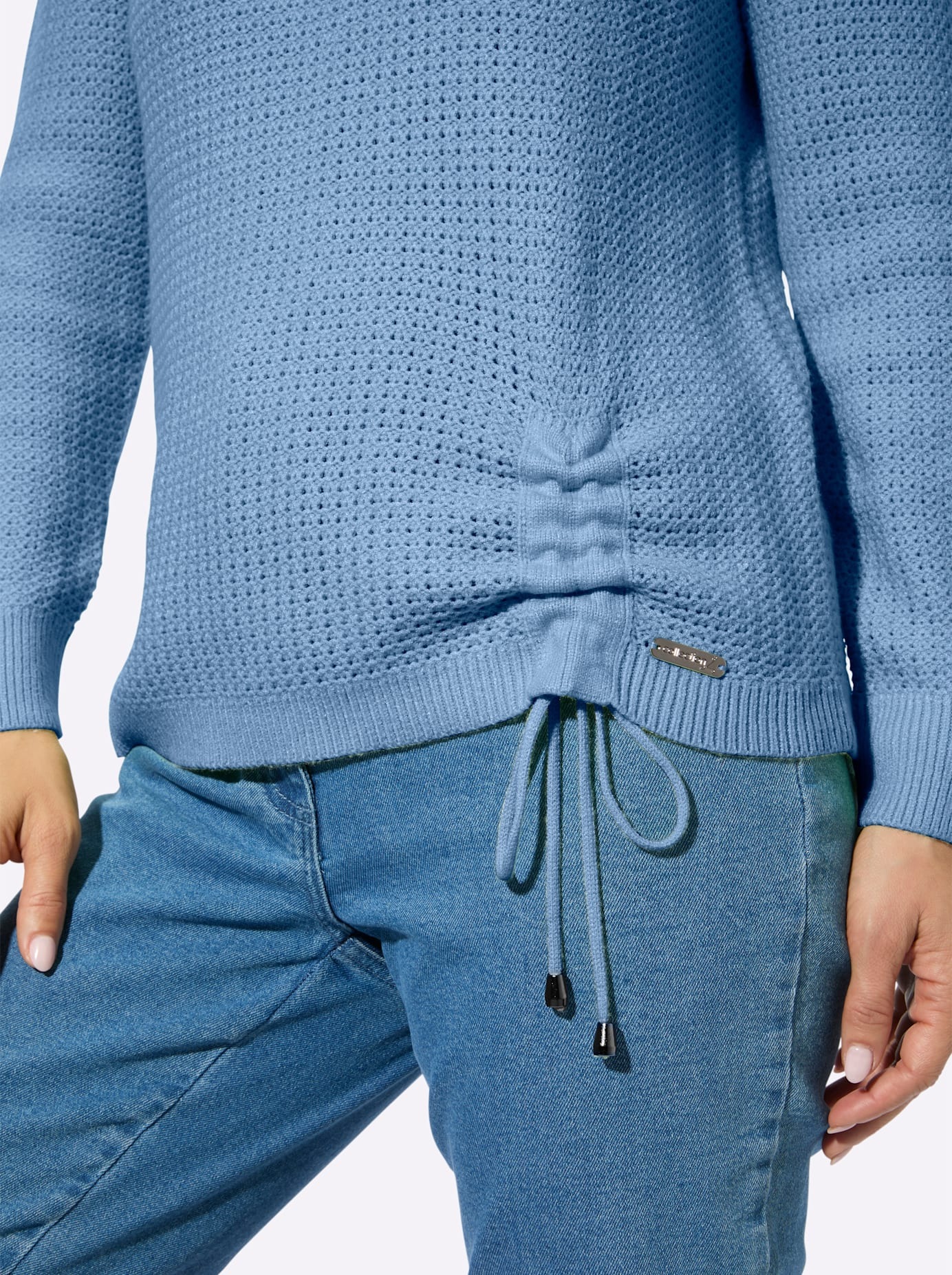 Casual Looks Rundhalspullover »Rundhals-Pullover«