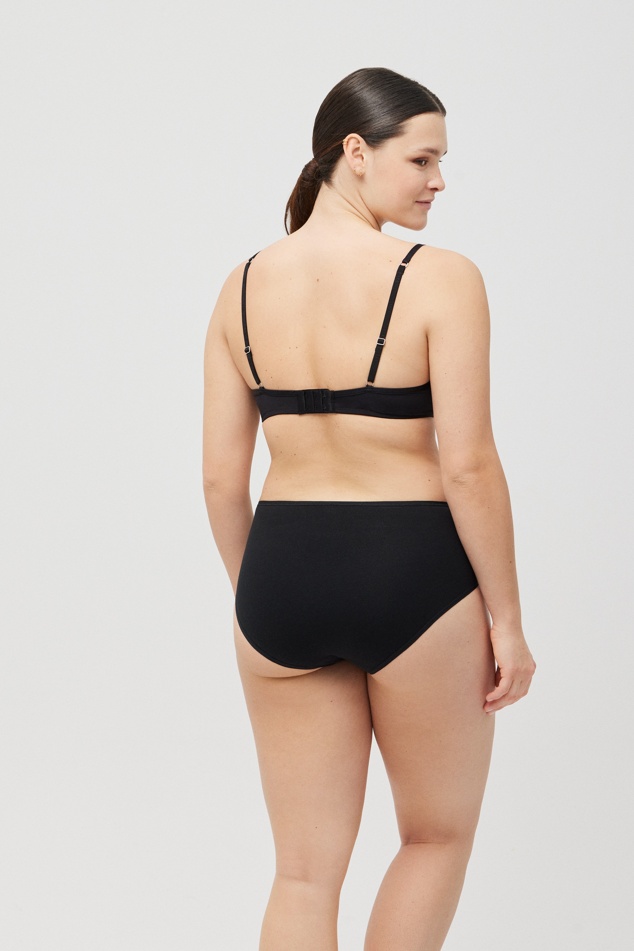 YSABEL MORA Taillenslip 3er Pack,  Spitze, elastisch, weich, formend, Baumwollmix