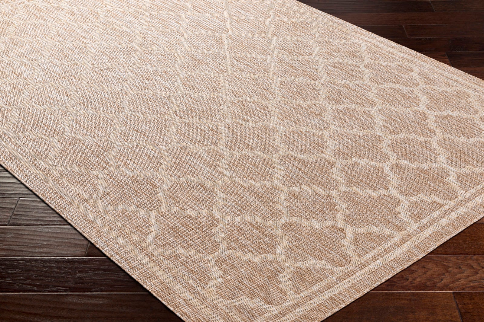 Livabliss Teppich »ORAN«, rechteckig, 4 mm Höhe, Teppich In- /Outdoor Boho Jute-Optik, Balkon, Terrasse, Garten, Beige