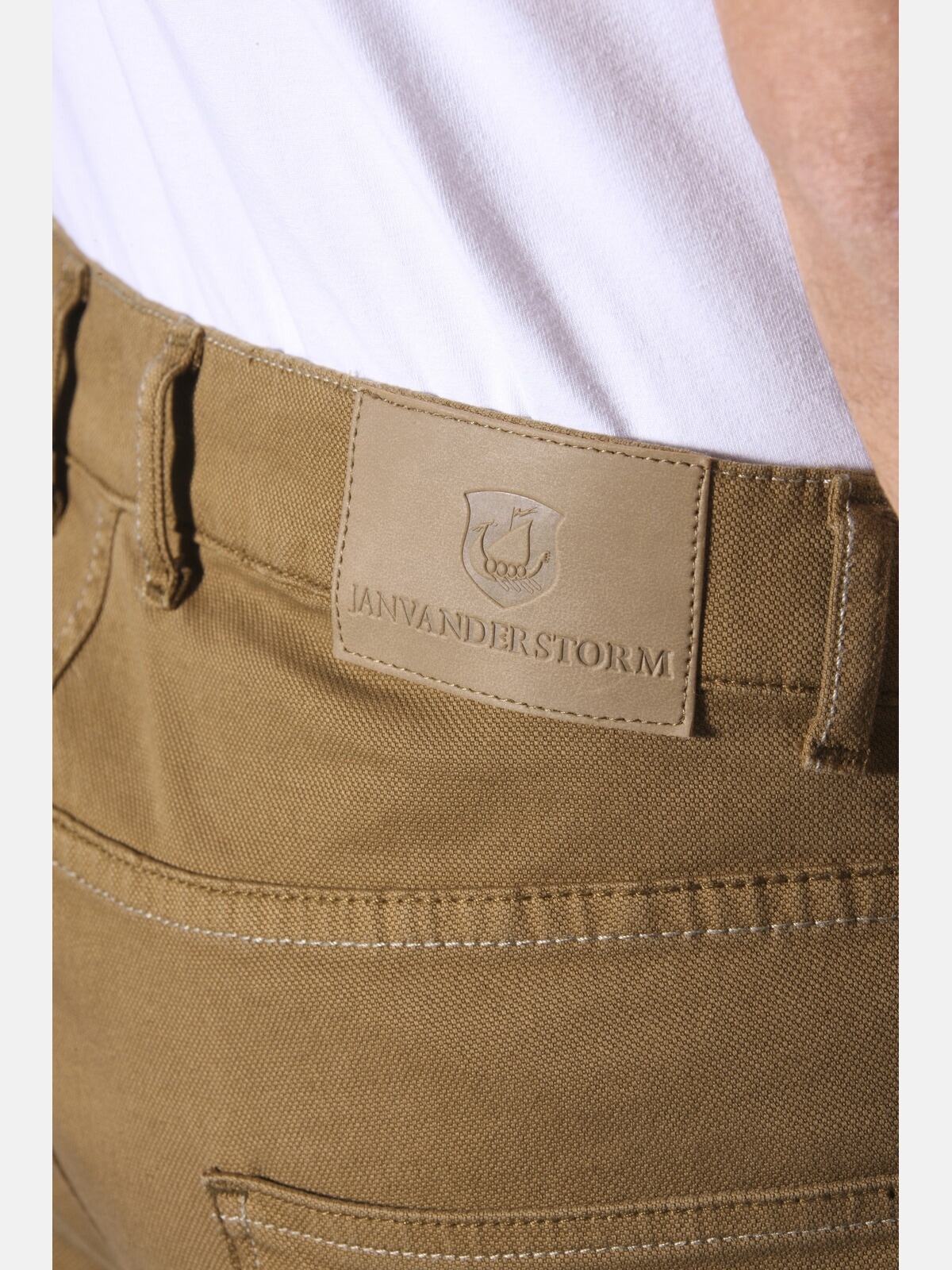 Jan Vanderstorm 5-Pocket-Hose »Tiefbundhose TARJE«, (1 tlg.)