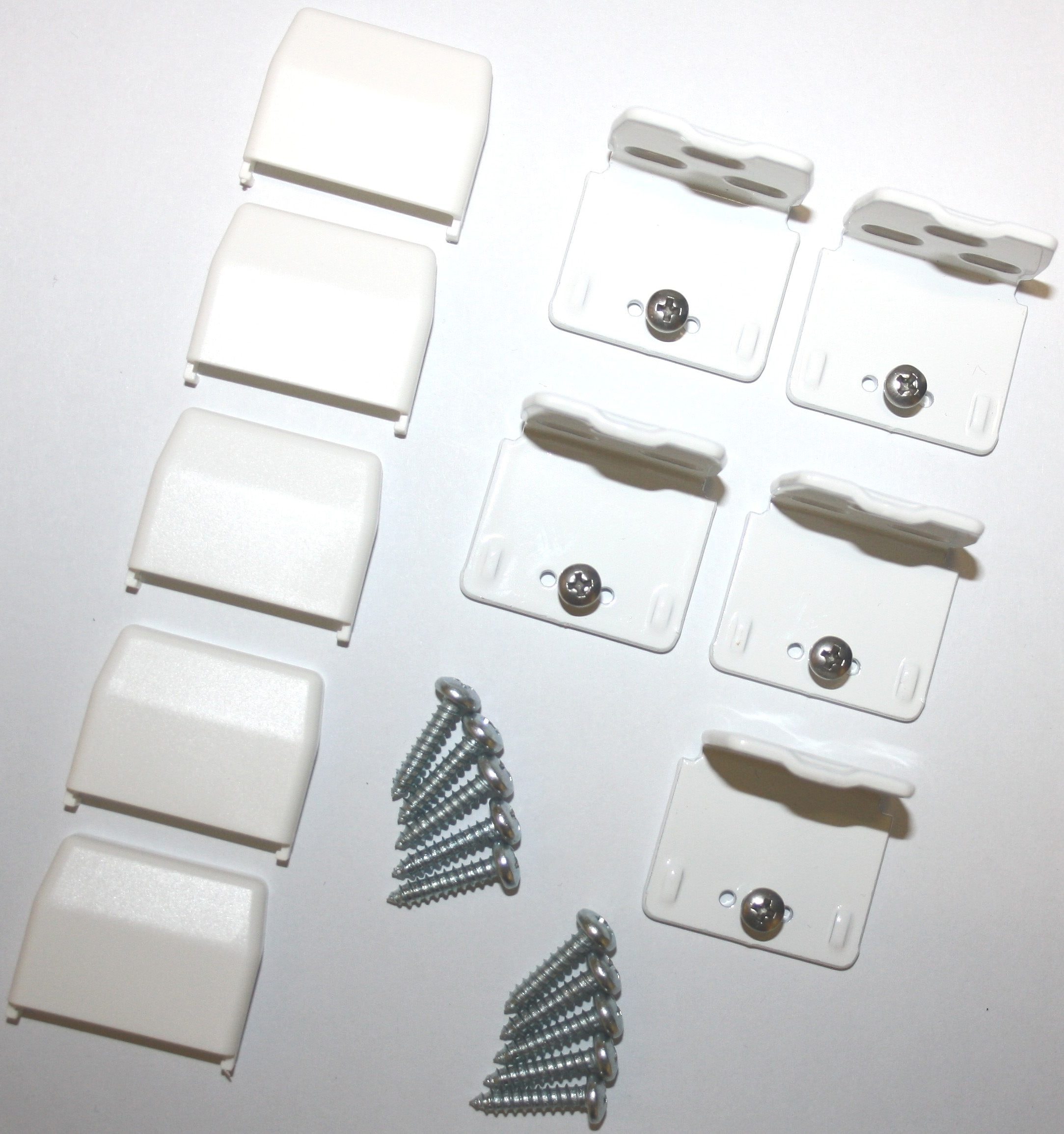 sunlines Sichtschutzzüge Montagezubehör, Packung, 5 St., für Plissees, für die Rahmen/-Wandmontage von Plissees