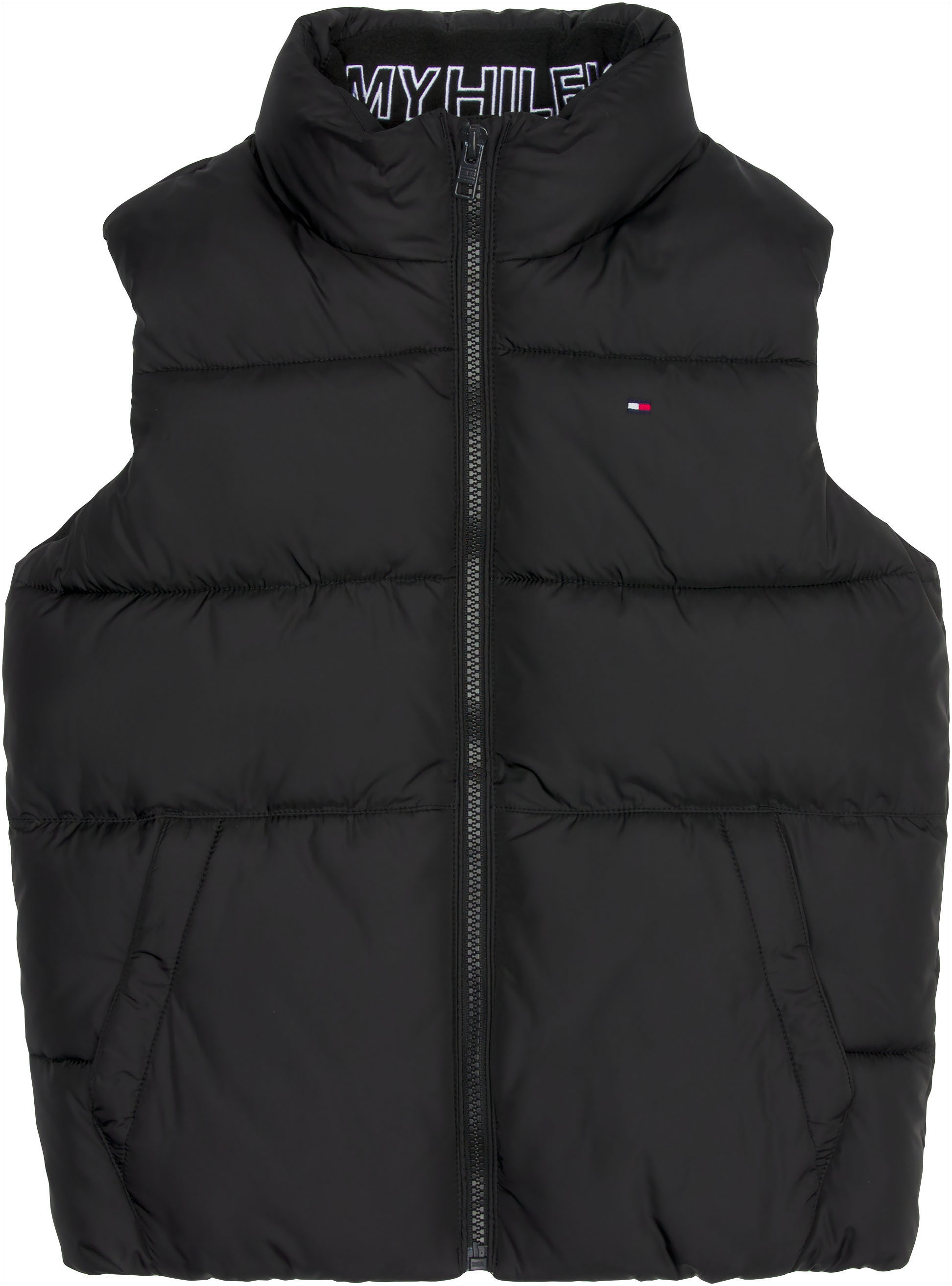 Tommy Hilfiger Steppweste »ESSENTIAL PADDED VEST«, Kinder bis 16 Jahre mit Logostickerei