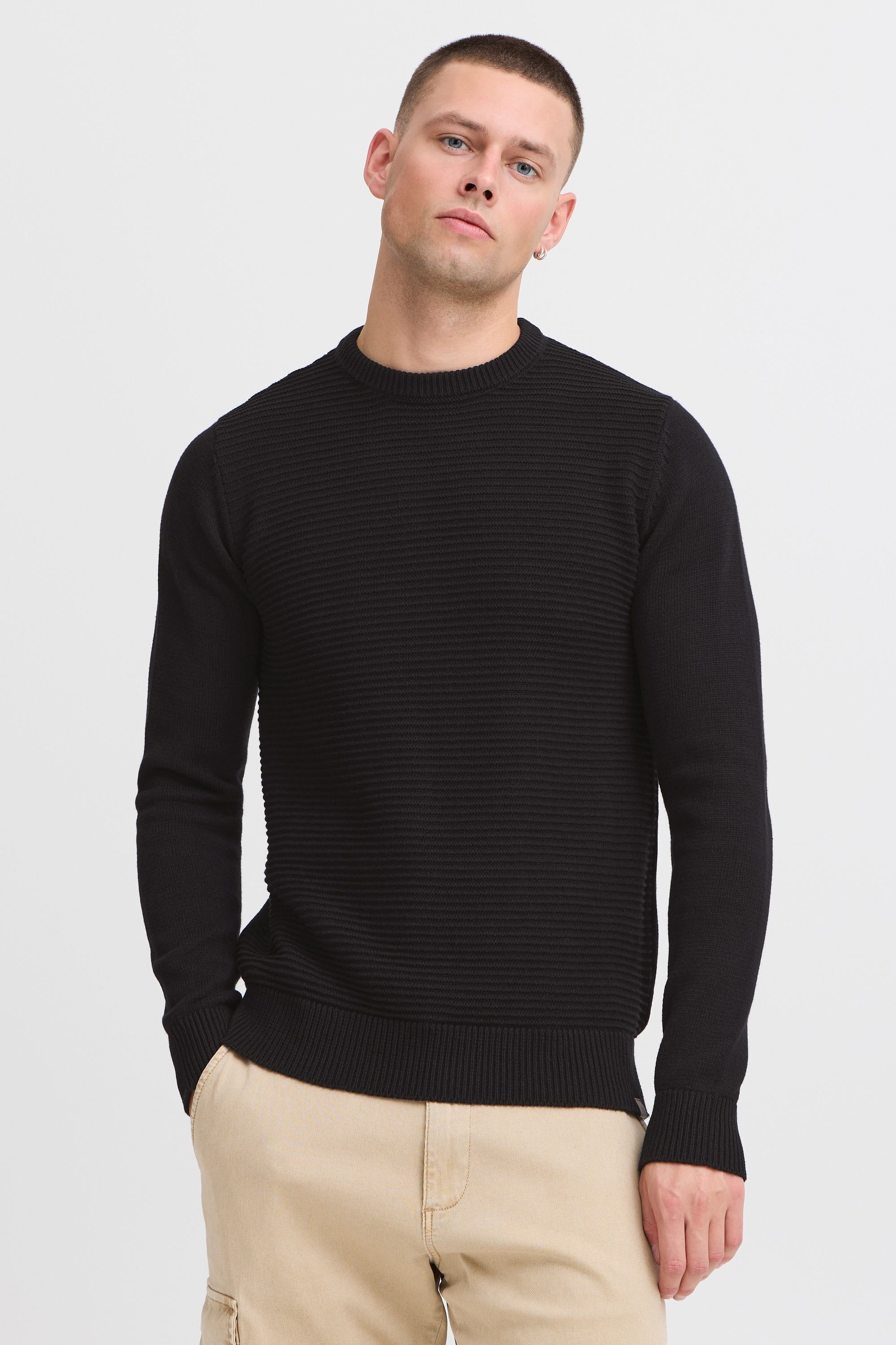 Indicode Strickfleece-Pullover »Strickpullover IDRicardo«