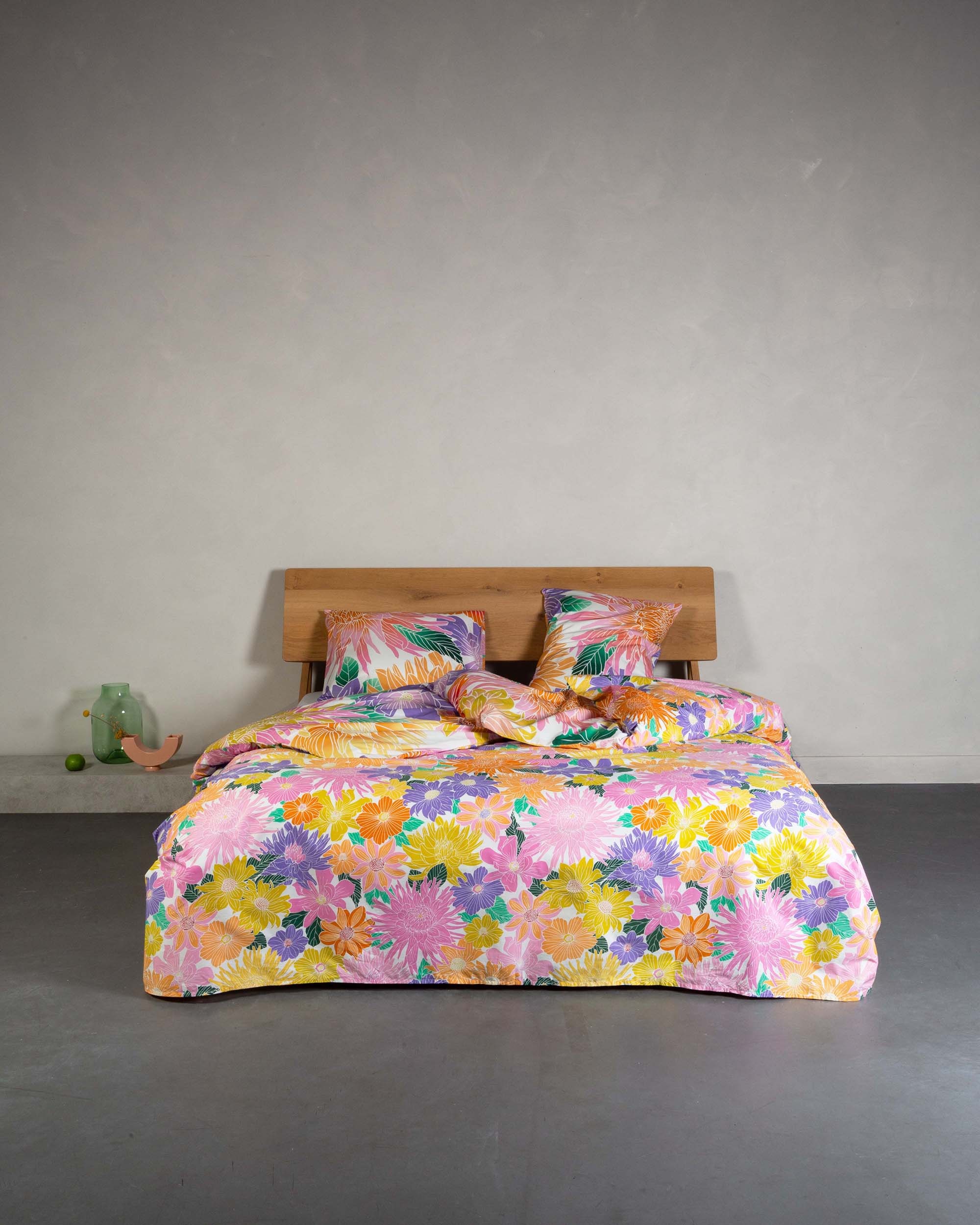 Essenza Bettwäsche »Flower fling, 100% Bio-Baumwollperkal«