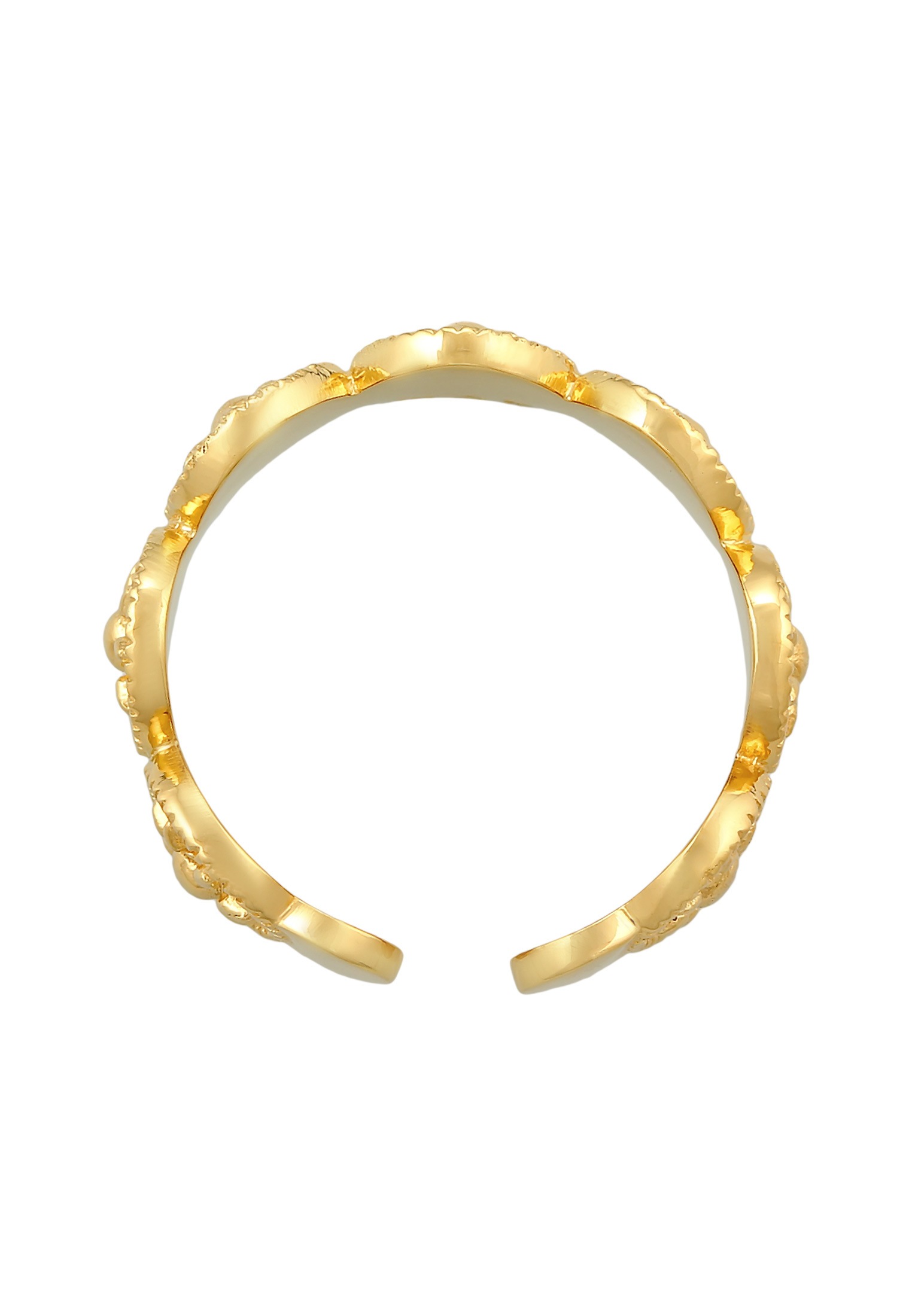 Elli Silberring »Ring Bandring Sonne Münze Offen Verstellbar 925 Silber«
