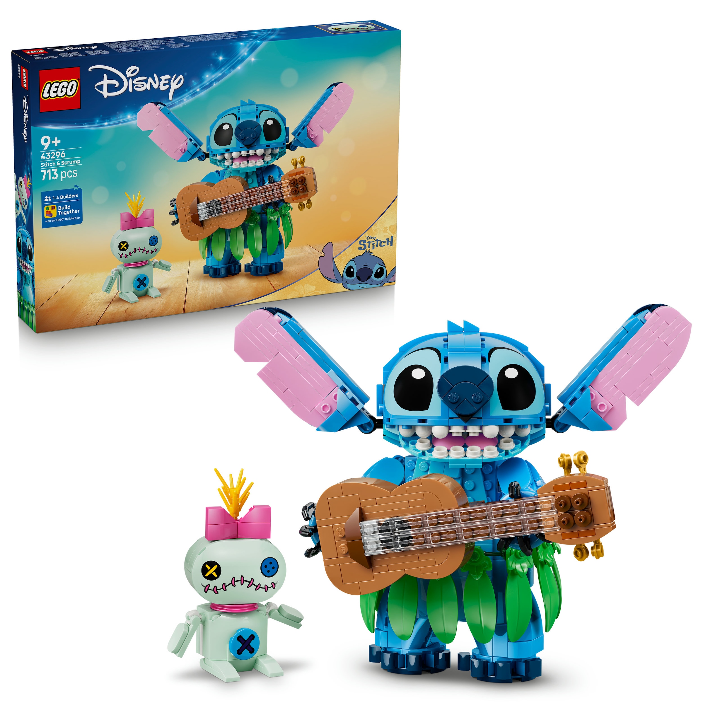 LEGO® Konstruktionsspielsteine »Stitch und Scrump (43296), LEGO Disney Classic« Made in Europe