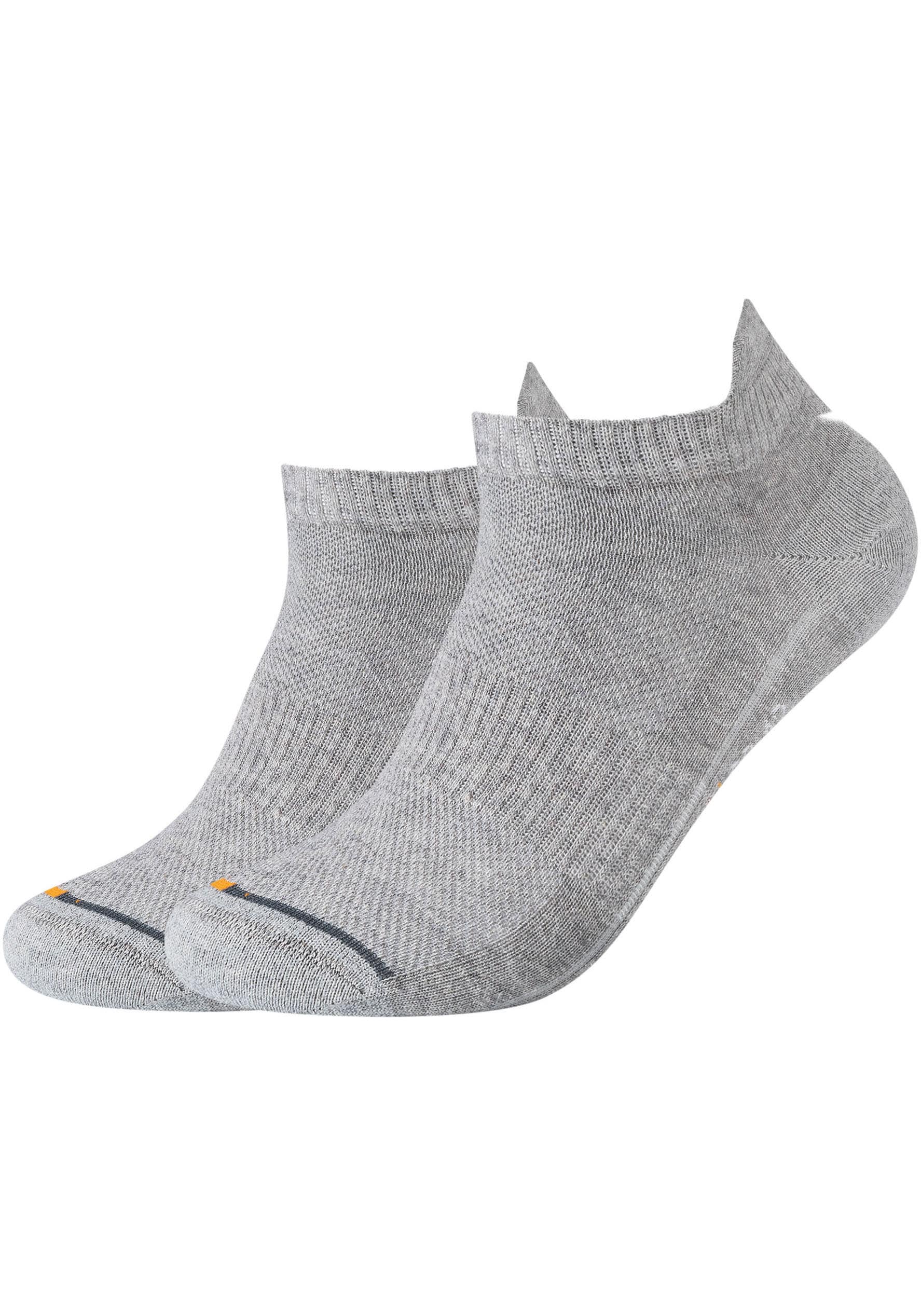 Camano Sneakersocken »function«, (4er Pack), mit Micro-Plüsch an Ferse und Zehen