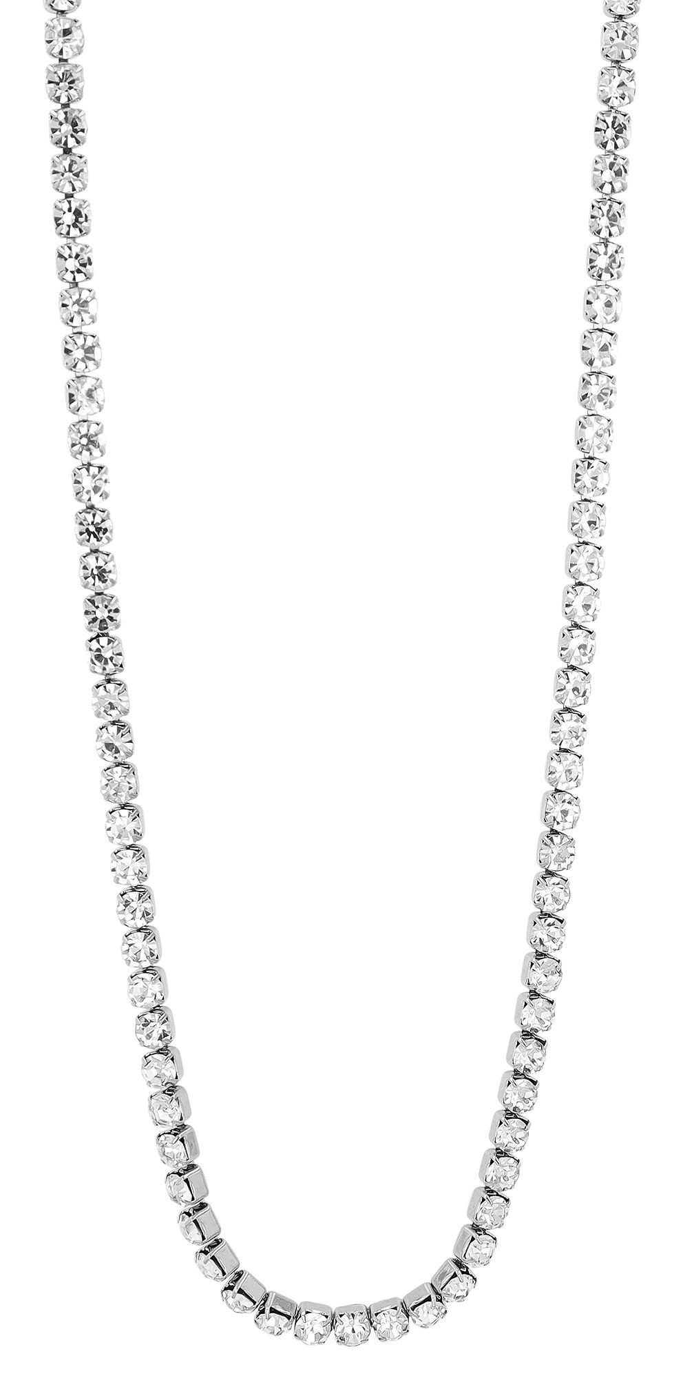 Adelia´s Gliederkette »Damen Halskette aus Edelstahl 40+5«
