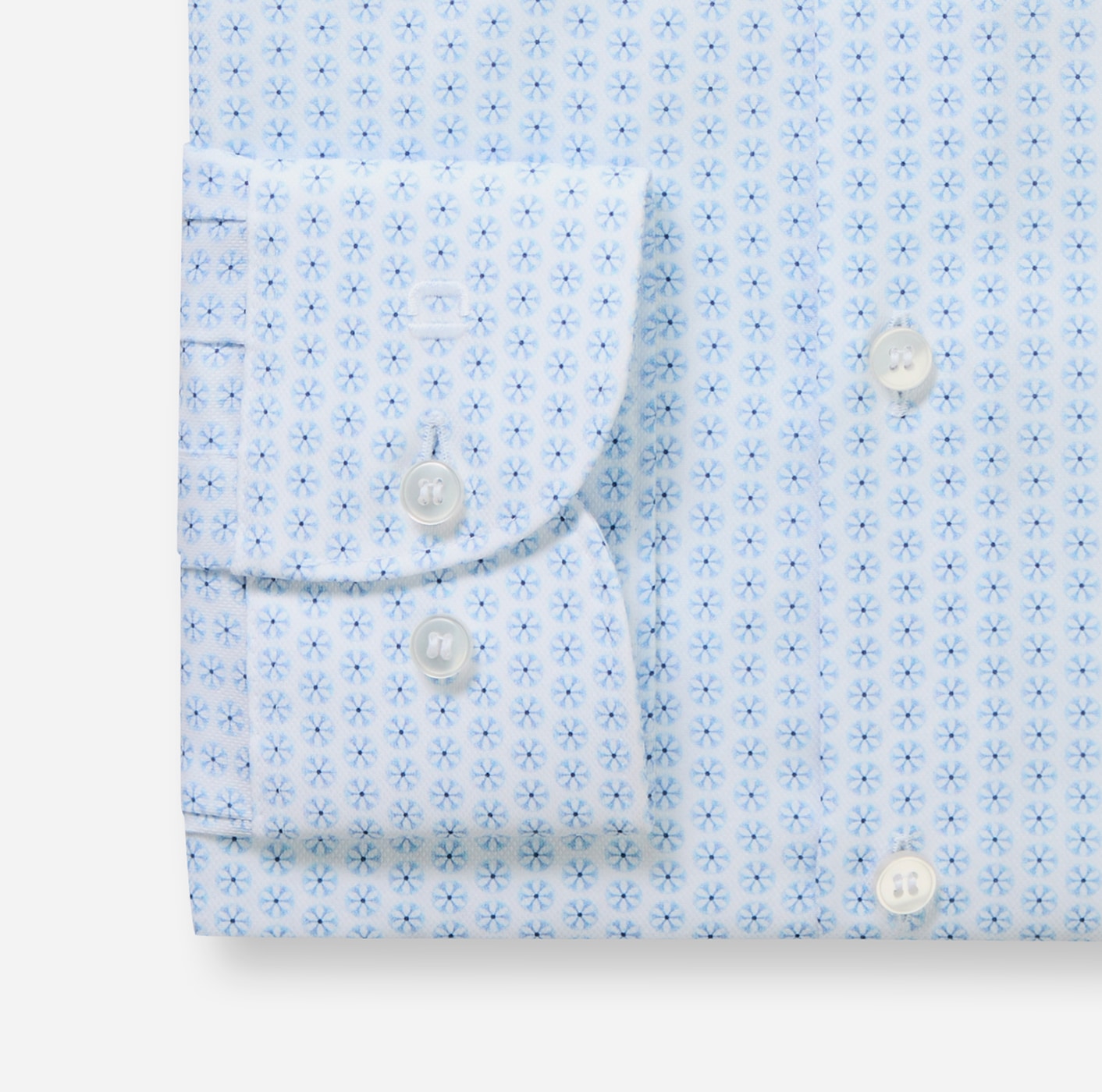 OLYMP Langarmhemd »Level Five« Businesshemd, boby fit,  Kentkragen, gemustert