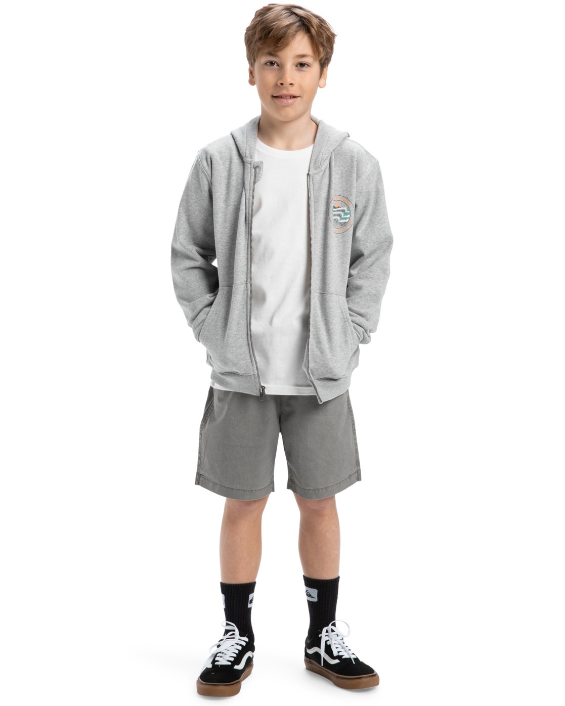 Quiksilver Kapuzensweatjacke »Graphic«