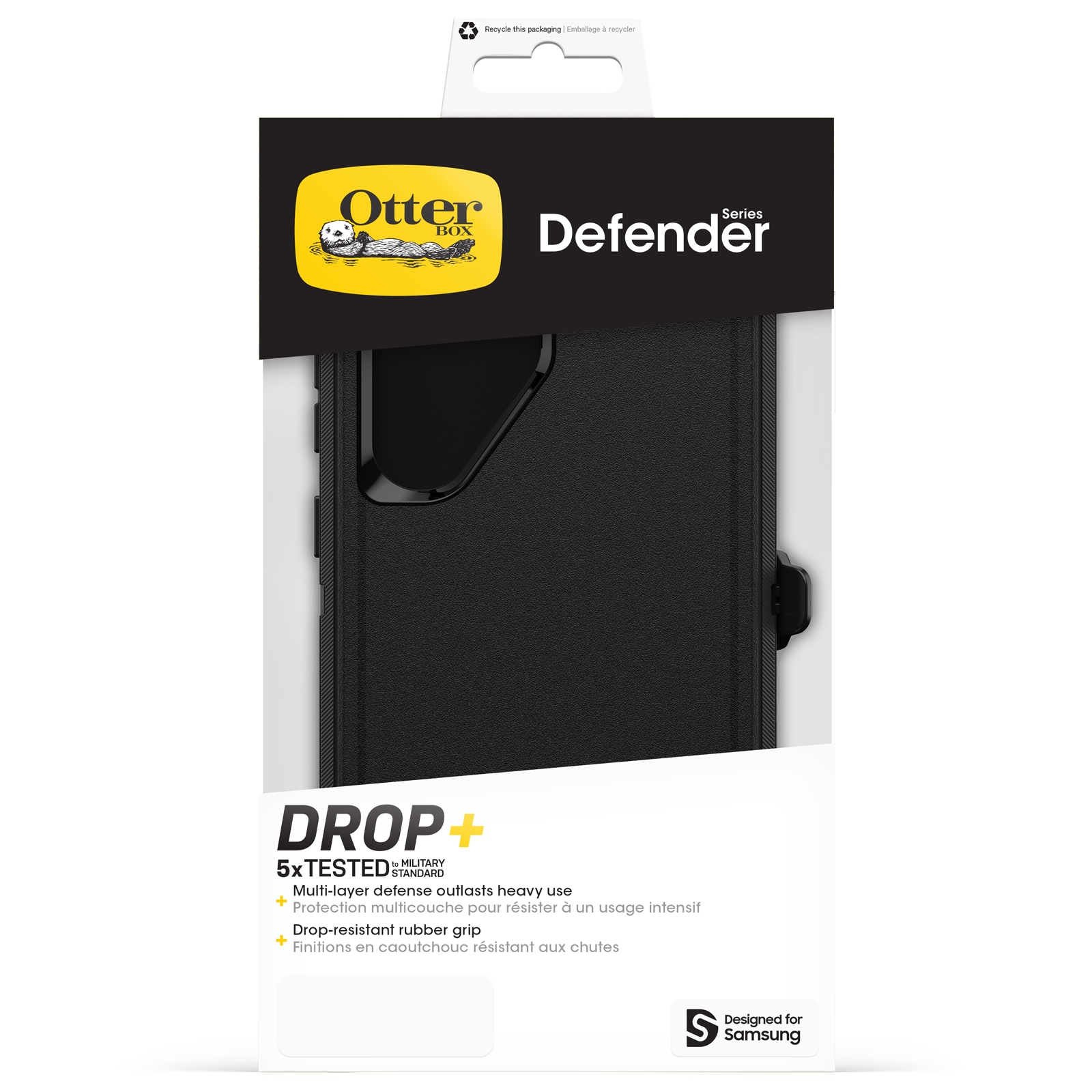 Otterbox Handyhülle »Defender Case für Samsung Galaxy S24 Ultra« Smartphones Handyschutzhülle, Standfunktion, Backcover, Schutzhülle, sturzfest