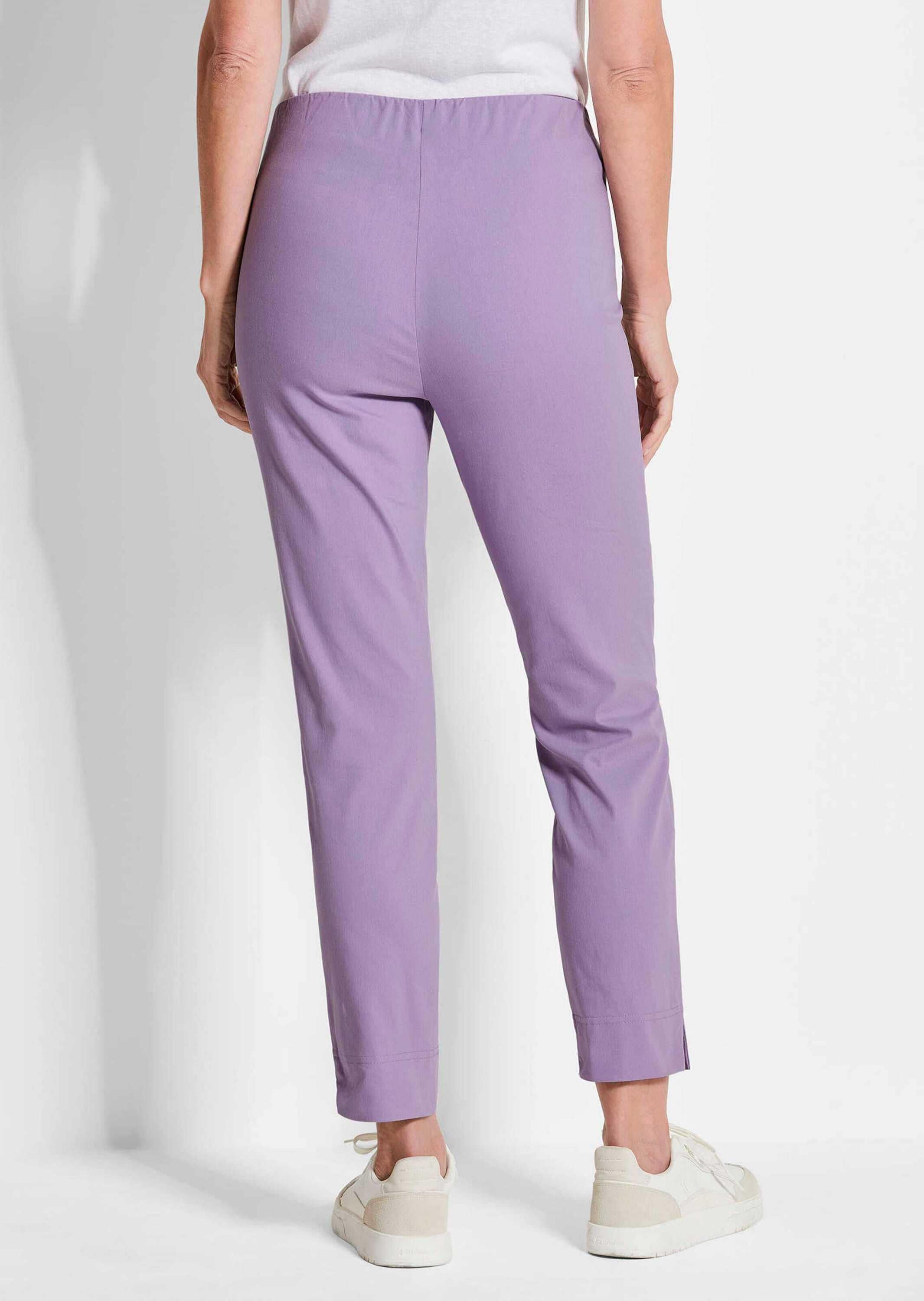 GOLDNER 7/8-Hose »Kurzgröße Stretchhose LOUISA, dehnbar & mit Taschen«