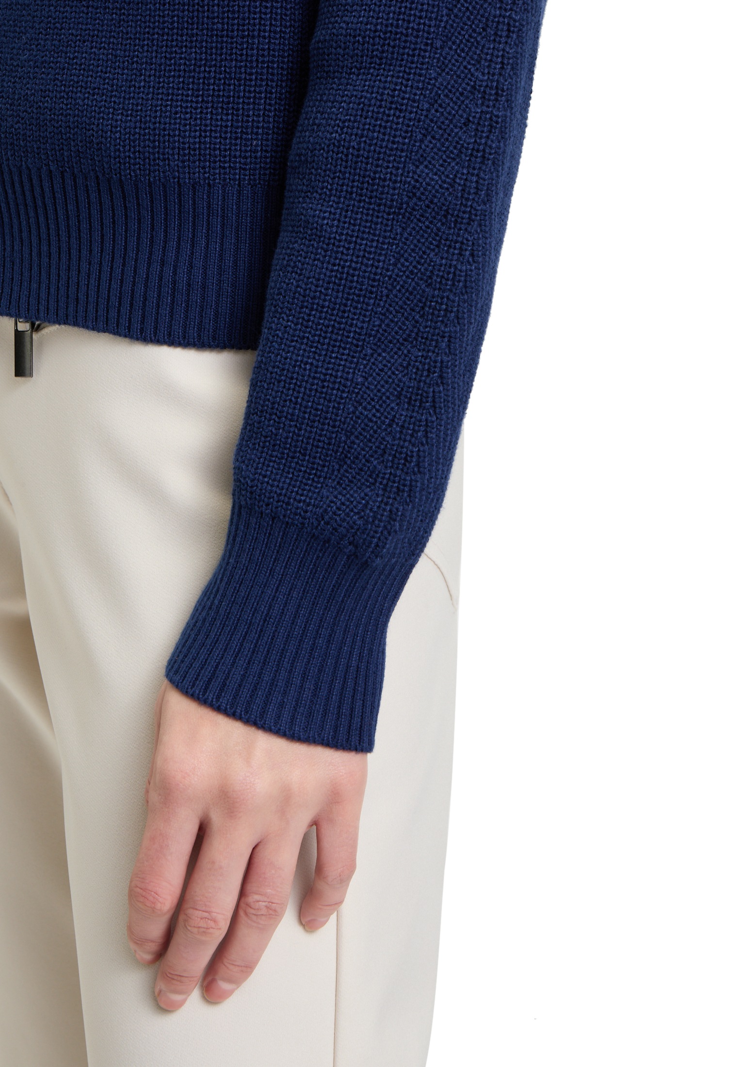 Betty Barclay Strickjacke »Feinstrickjacke mit Reißverschluss«