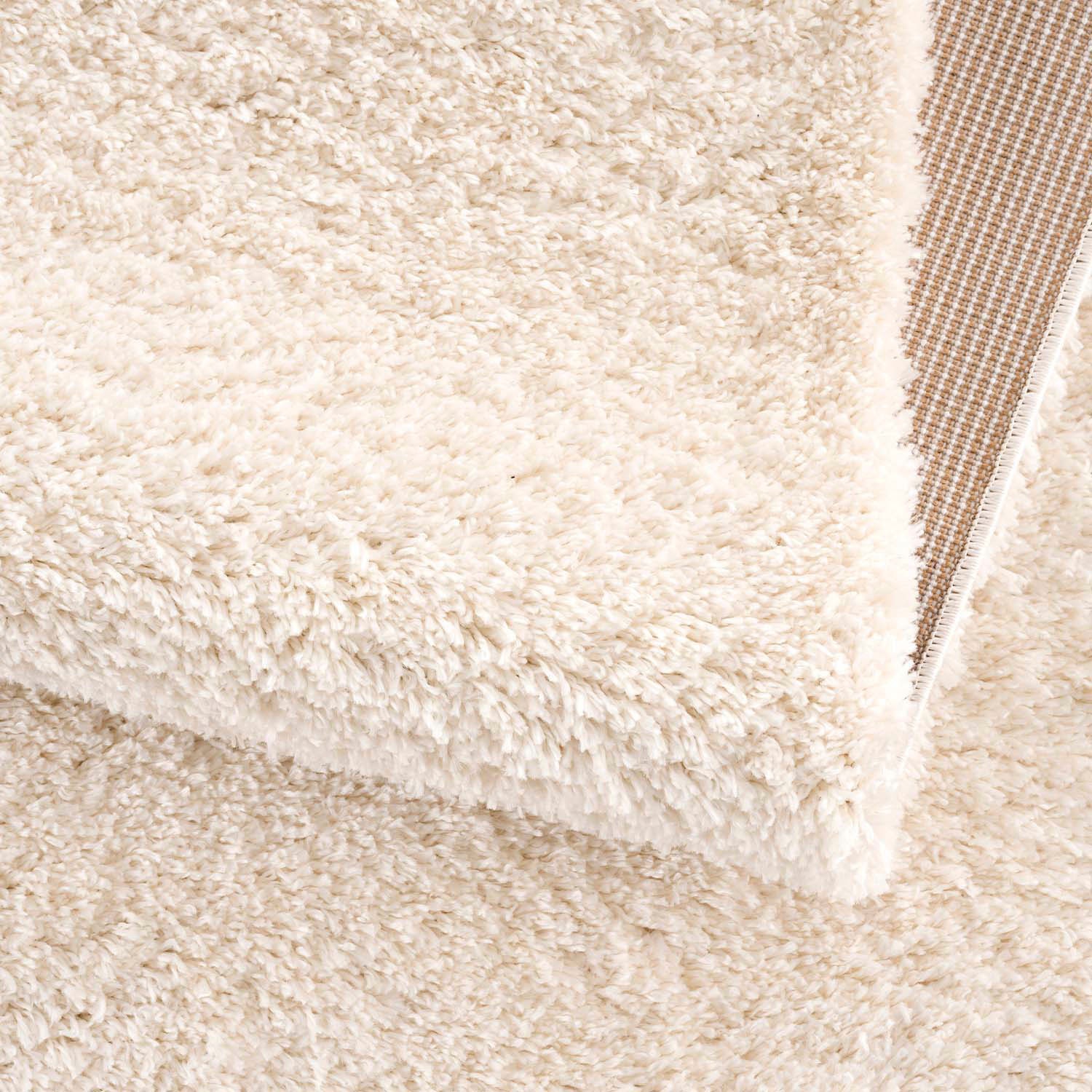 Carpet City Hochflor-Teppich »Pulpy 100«, rund, 30 mm Höhe, besonders weich, mit Fransen, Uni Farben