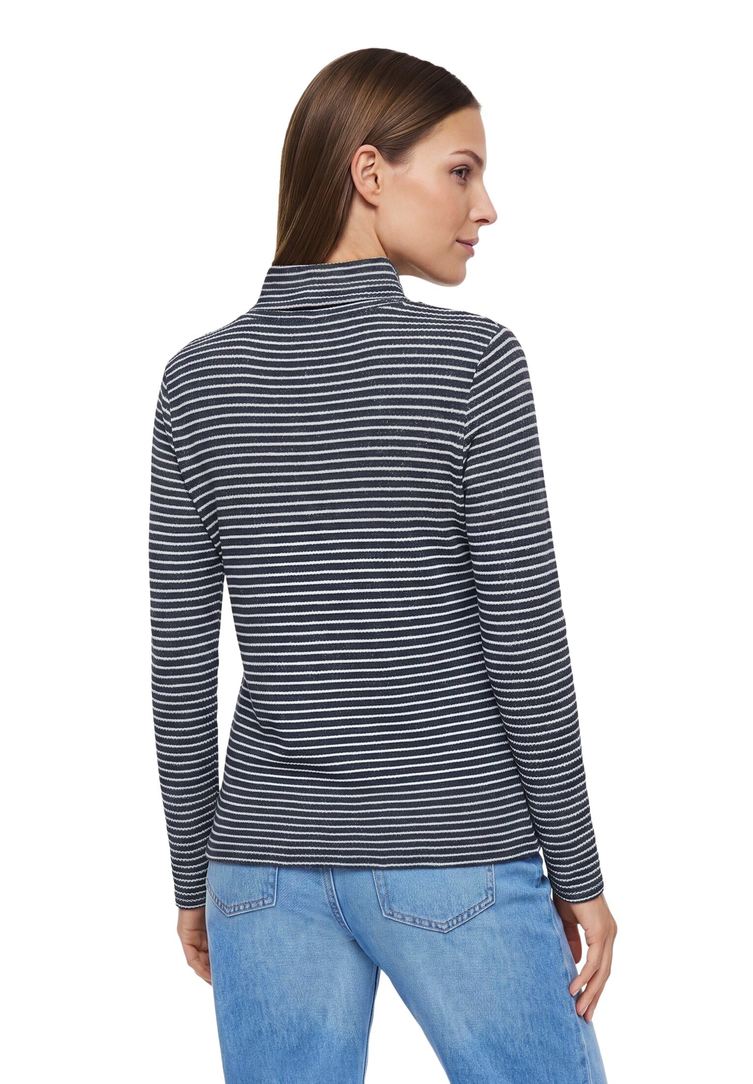 Betty Barclay Longsweatshirt »Rollkragenshirt langarm«
